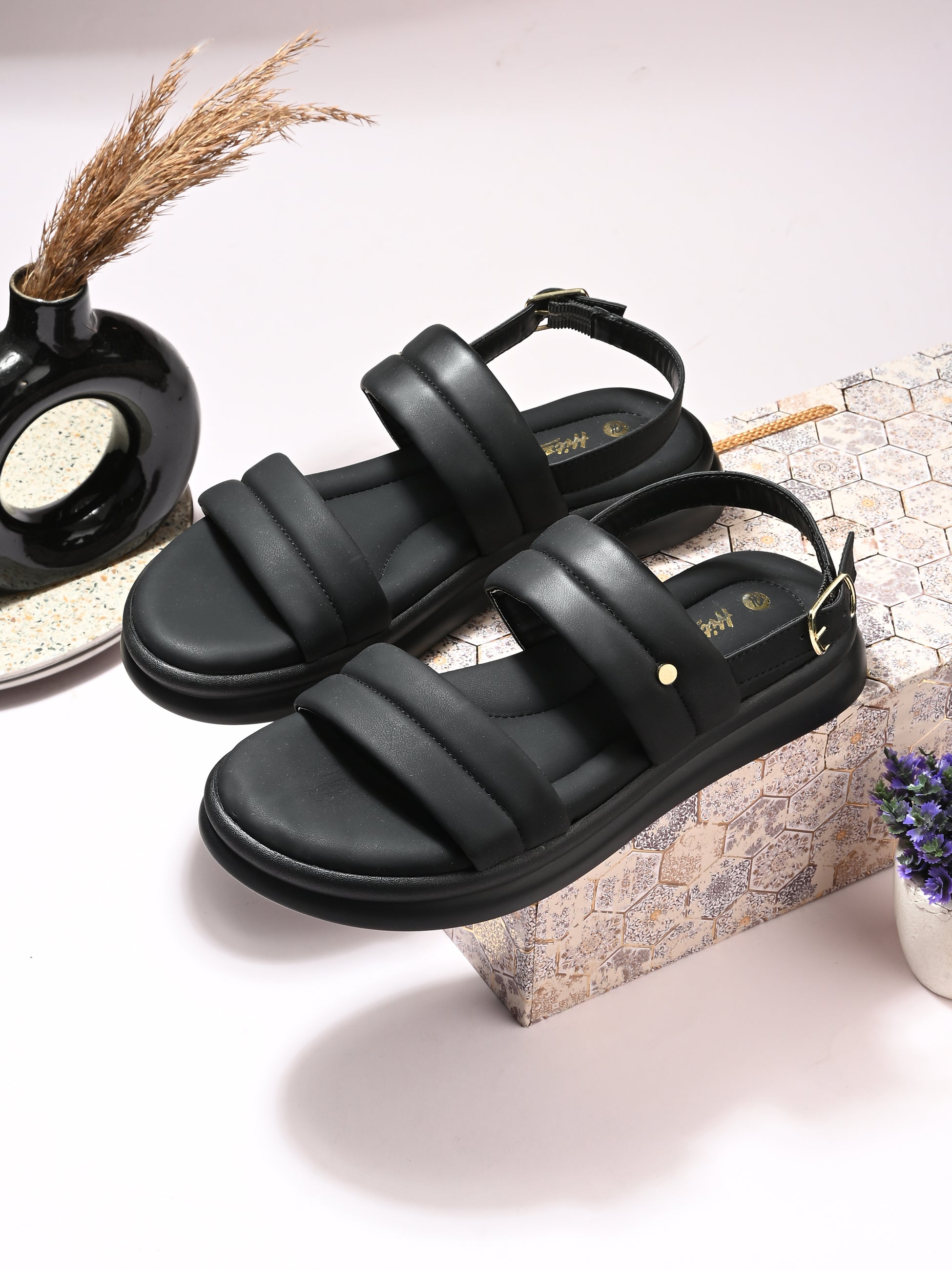 Maris Quilted Sandals