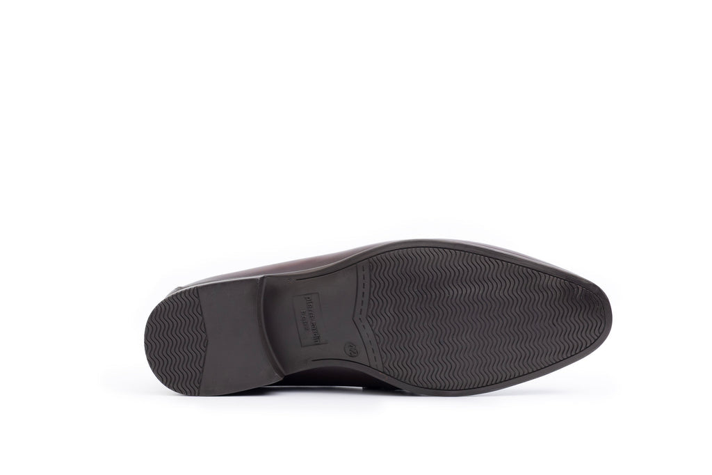Onyx Leather Formal Moccasins