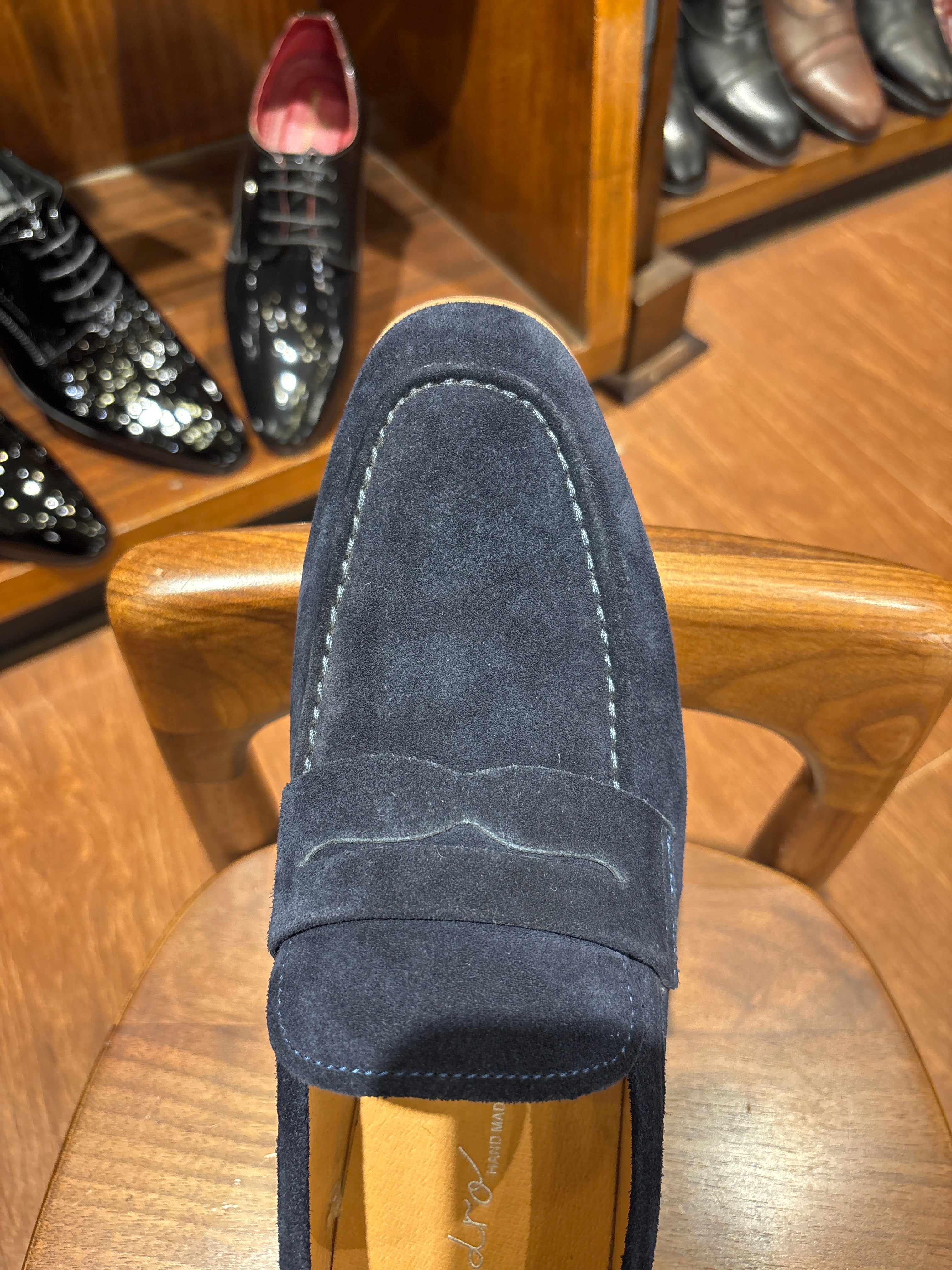 Antoine Premium Suede Leather Loafers - The Heels India