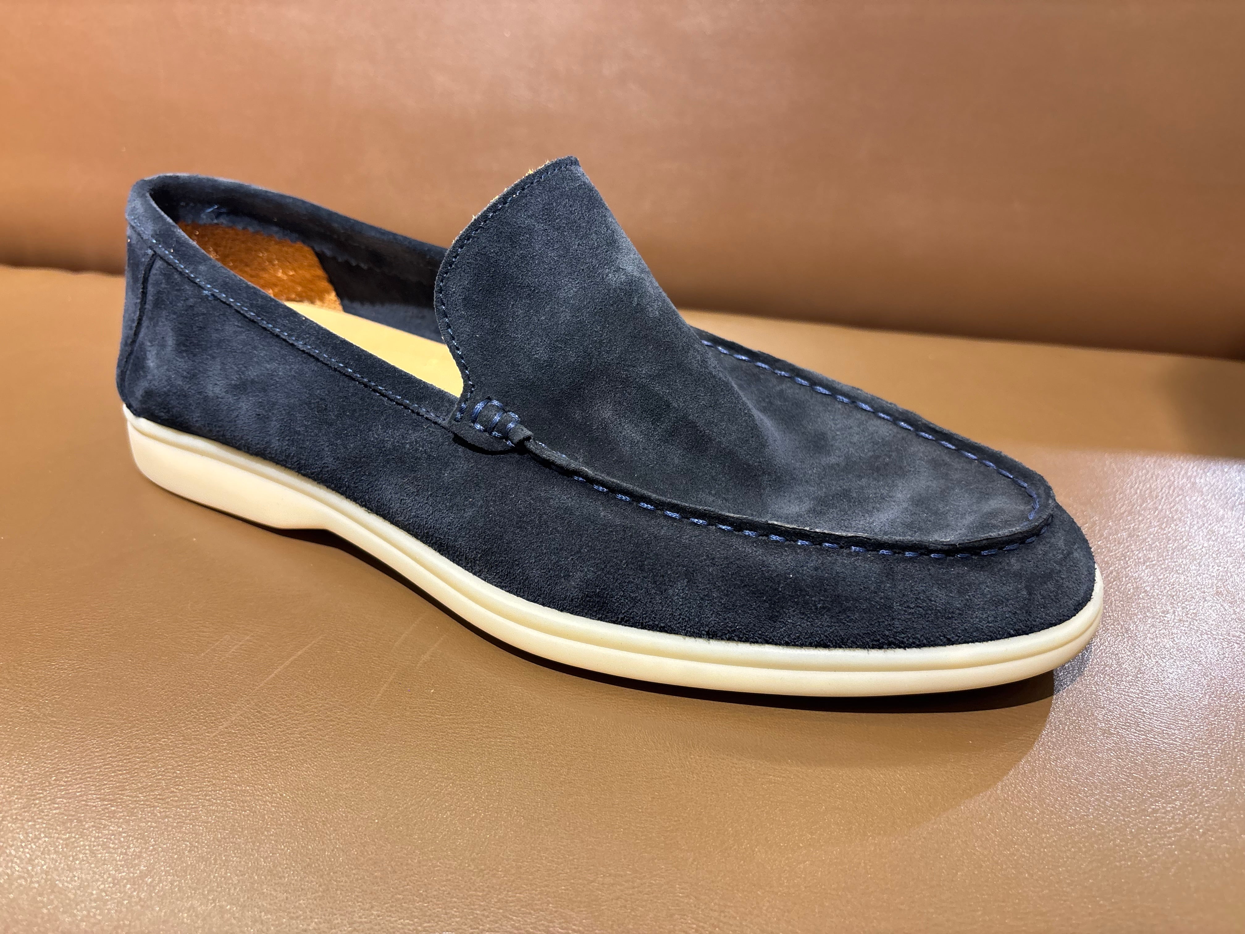 Alonso Premium Suede Leather Slip-On Loafers