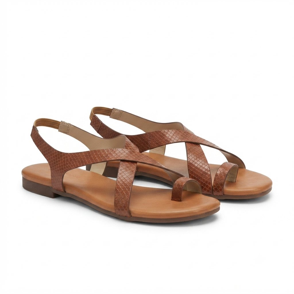 Bonita Cushioned Comfort Back Elastic Thumb Sandals