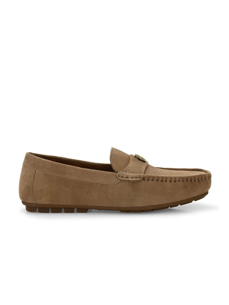 Ascend Sand Leather Loafers