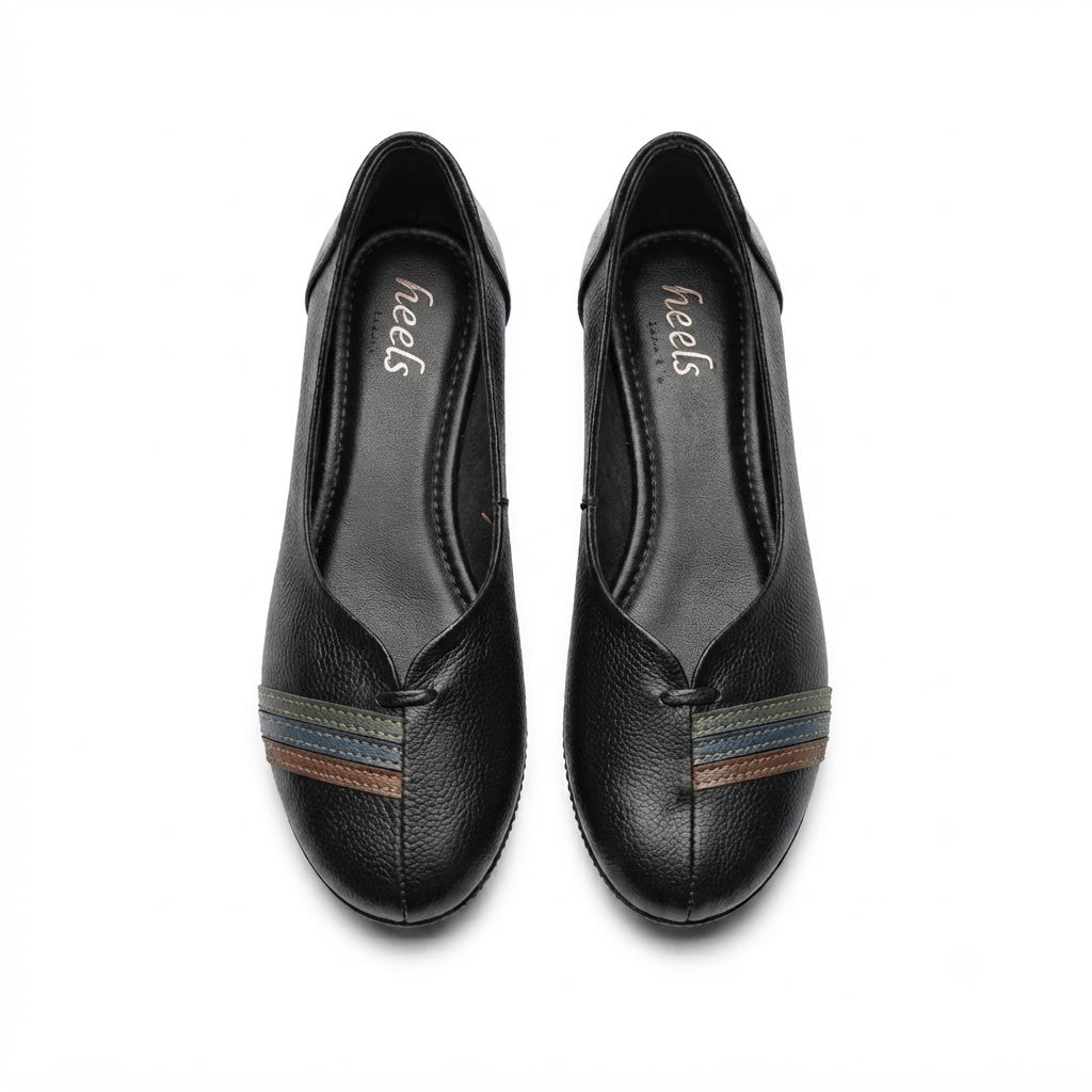 Stripes Classic Leather Loafers
