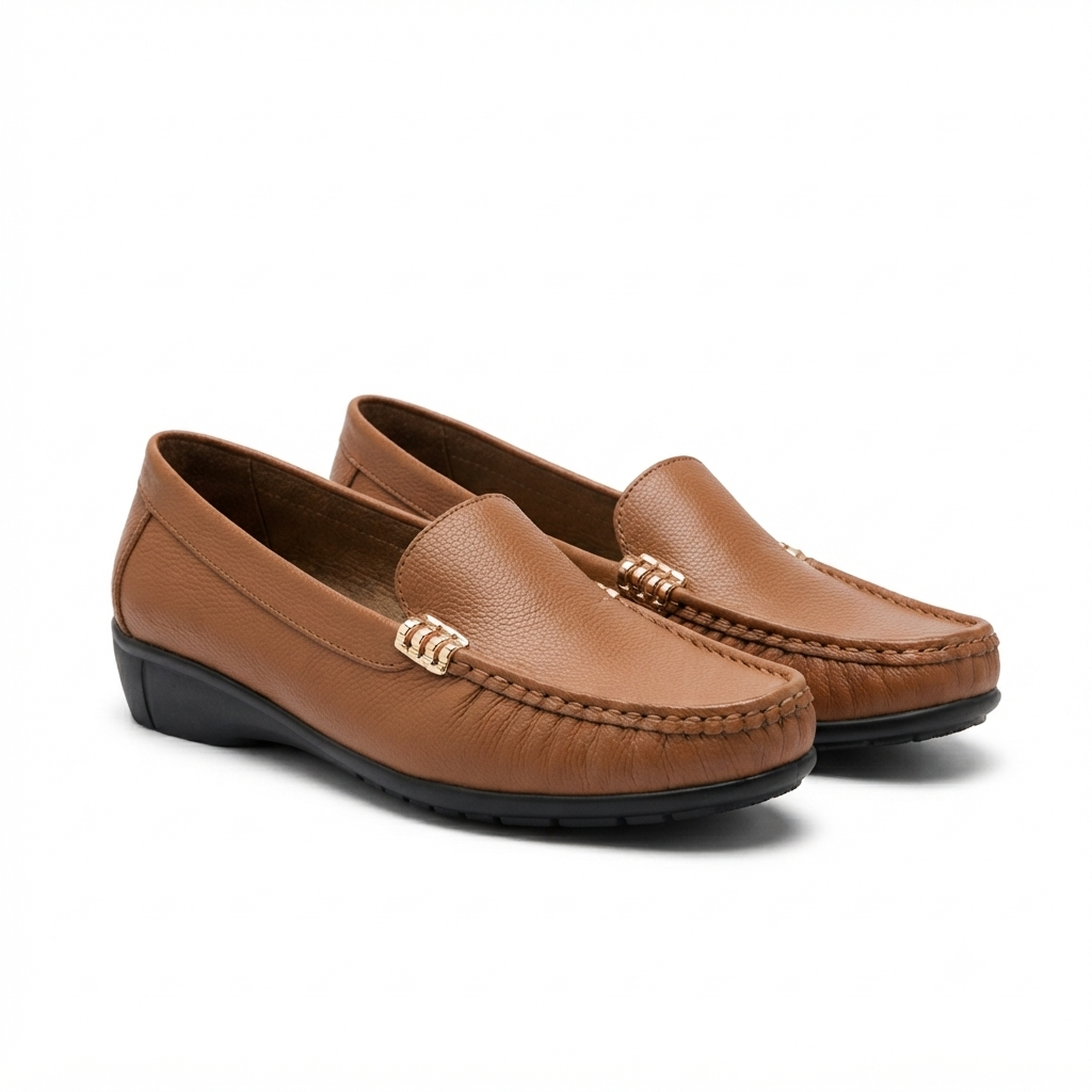 Mikela Classic Leather Loafers