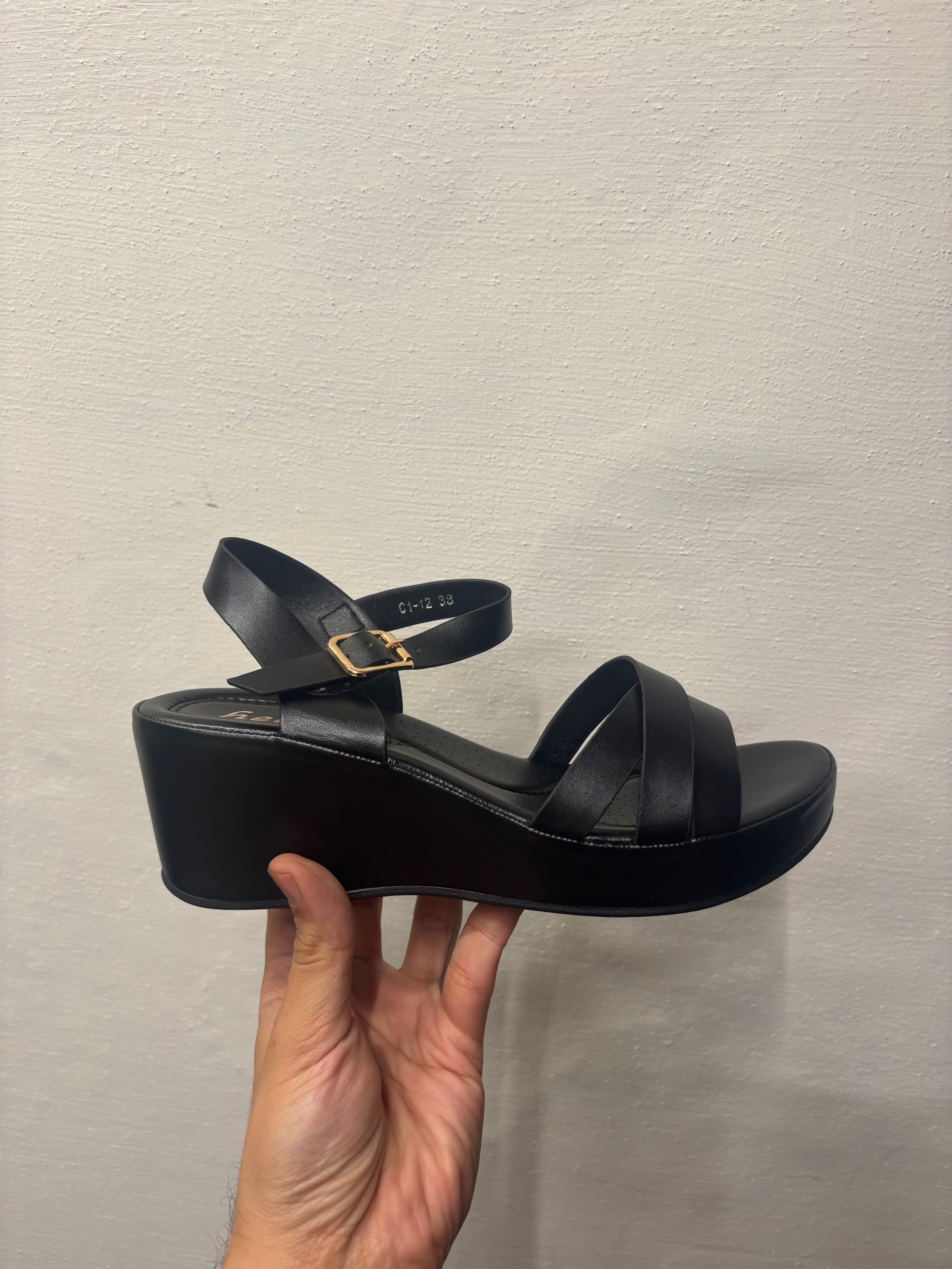 Tory Strappy Wedge Comfort Summer Sandals - The Heels India