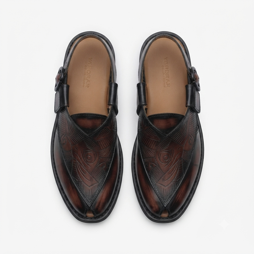 Neto Handmade Leather Peshawari Sandals
