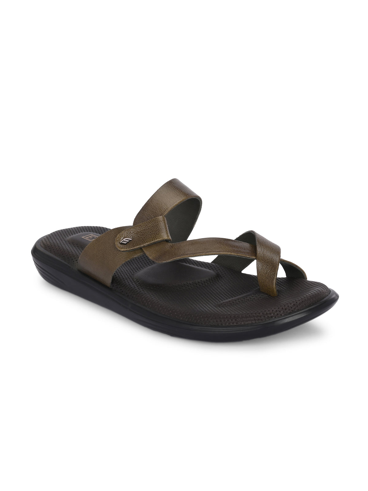 Cleo Cushion Leather Thumb Slippers