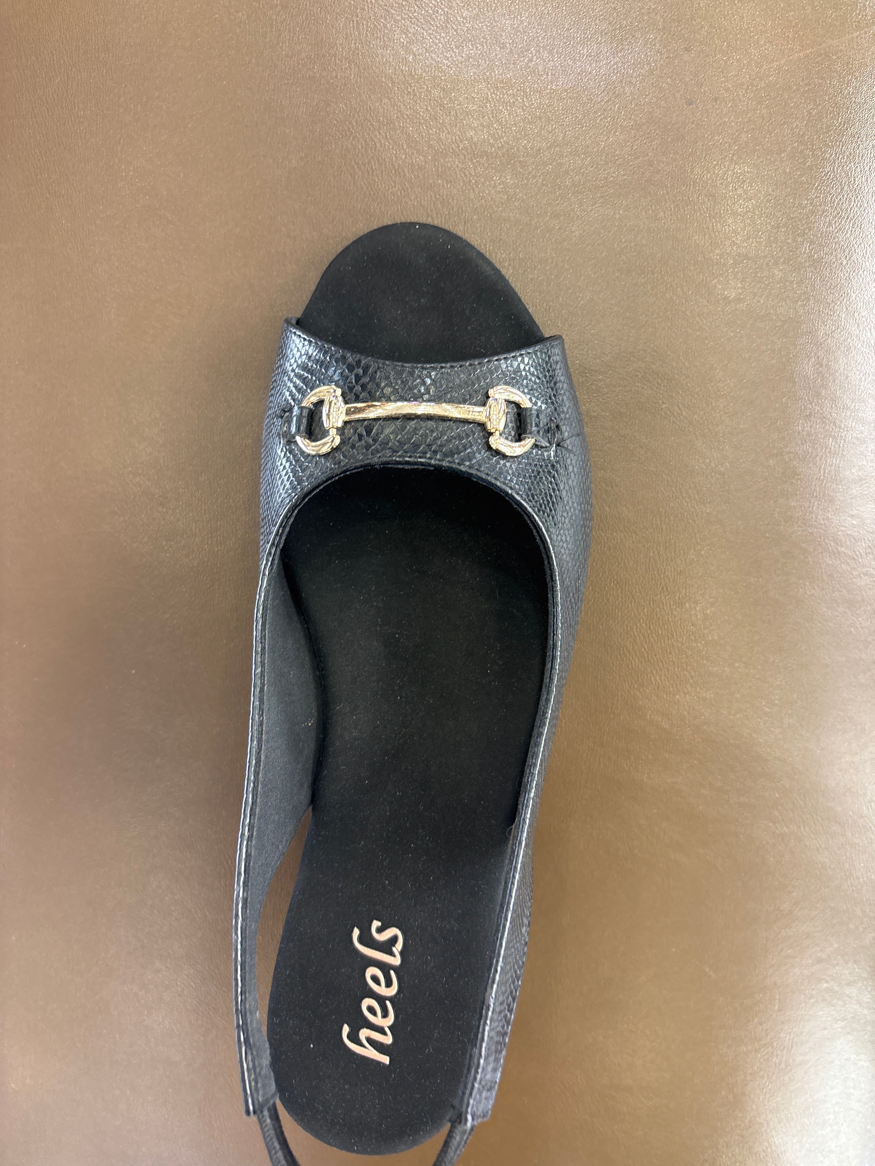 Antoine Wedge Heel Peep-toe Sandals