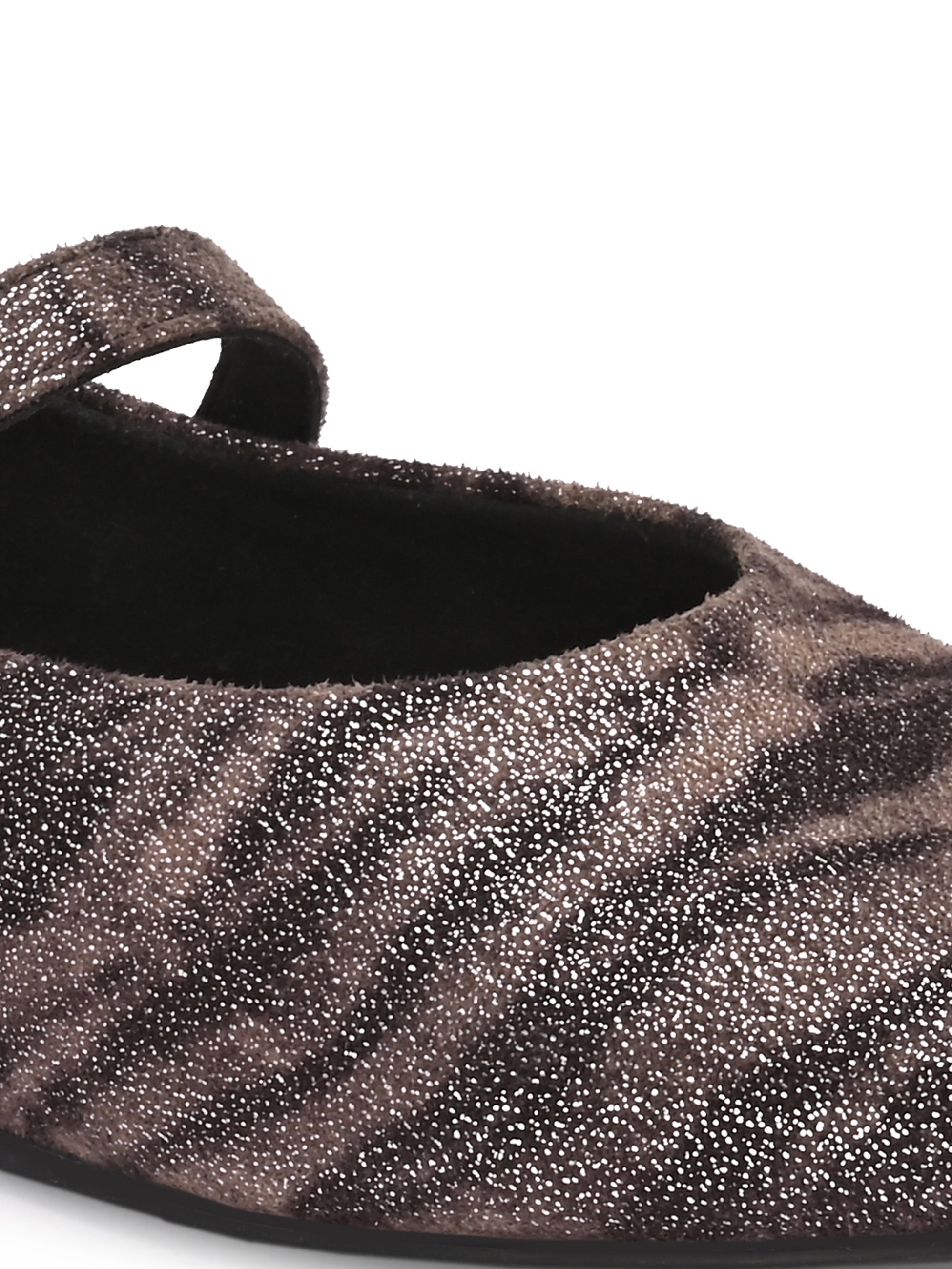 Monterose Leather Flat Mary Janes - The Heels India