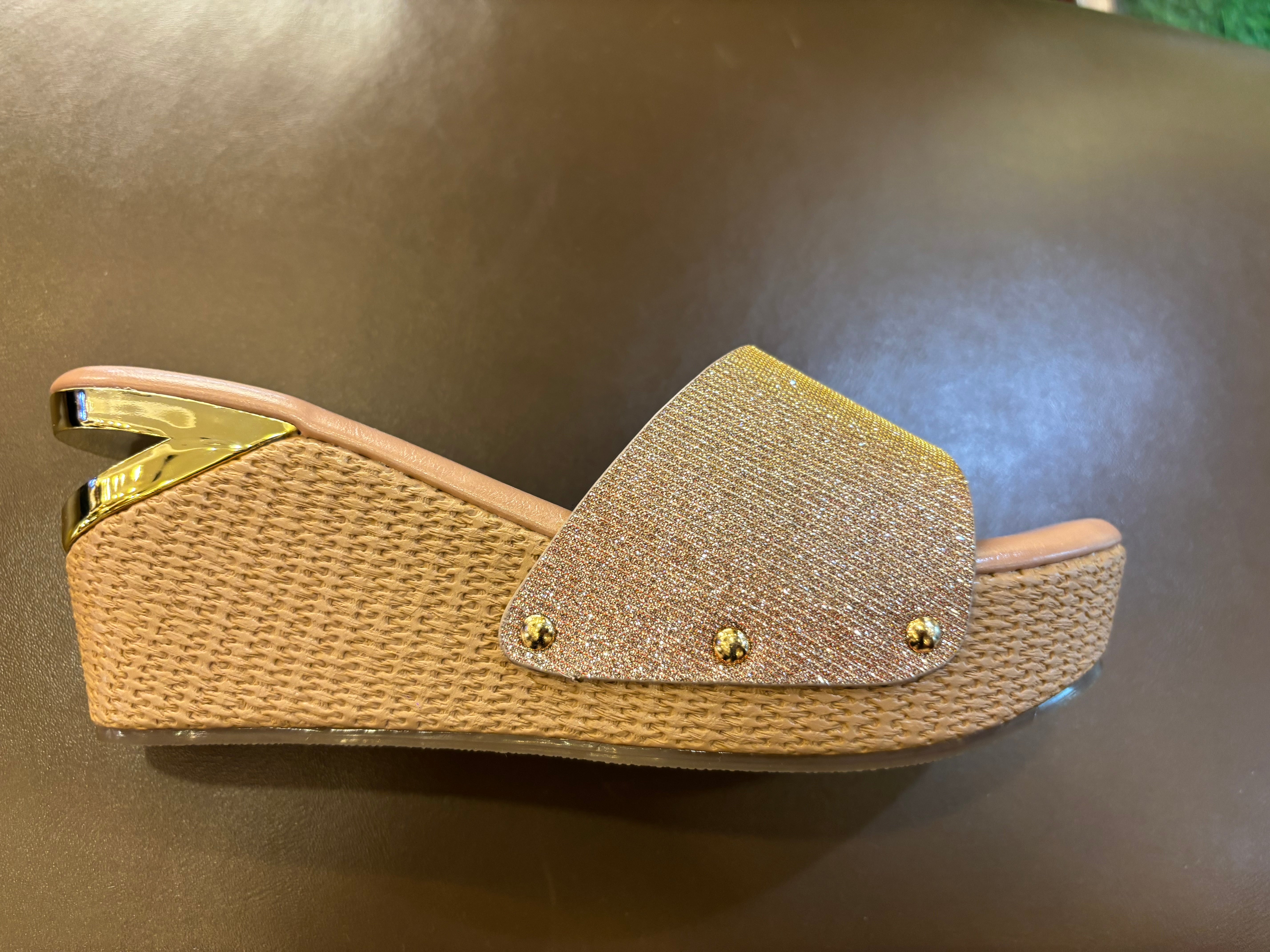 Agatha Bling Wedge Heels - The Heels India