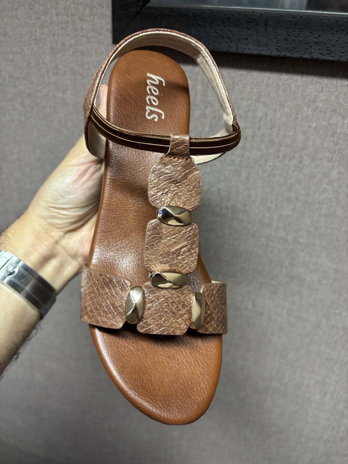 Julia 2.0 Platform Peep Toe Block Heel Sandals