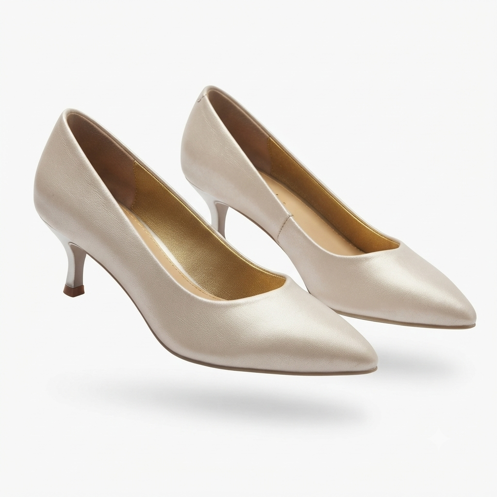 Alba 2.0 Pointed Kitten Heel Stilettos