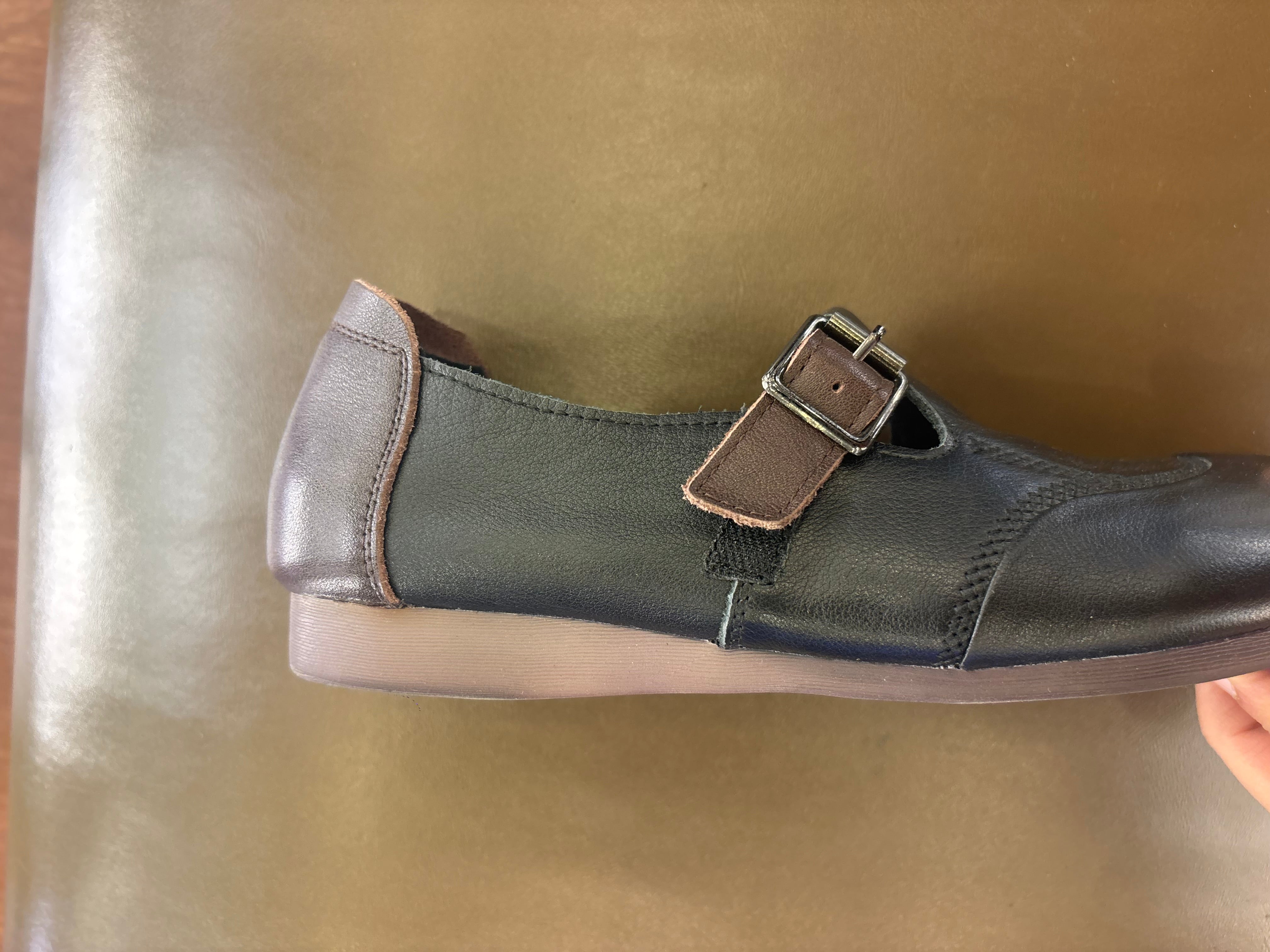 Martina Premium Leather Strap Comfort Loafers