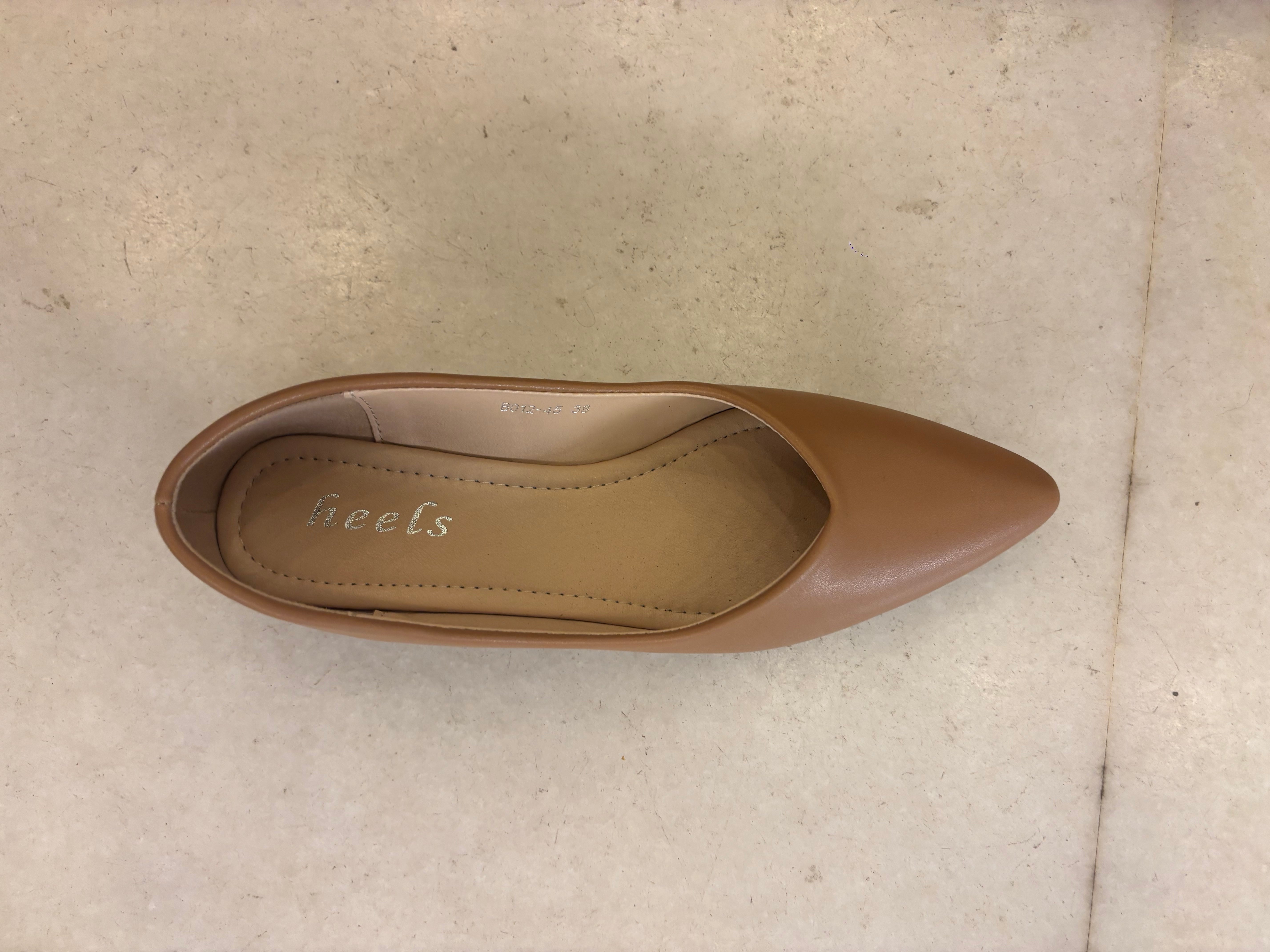 Larisa Mid Heel Pointed Ballerinas