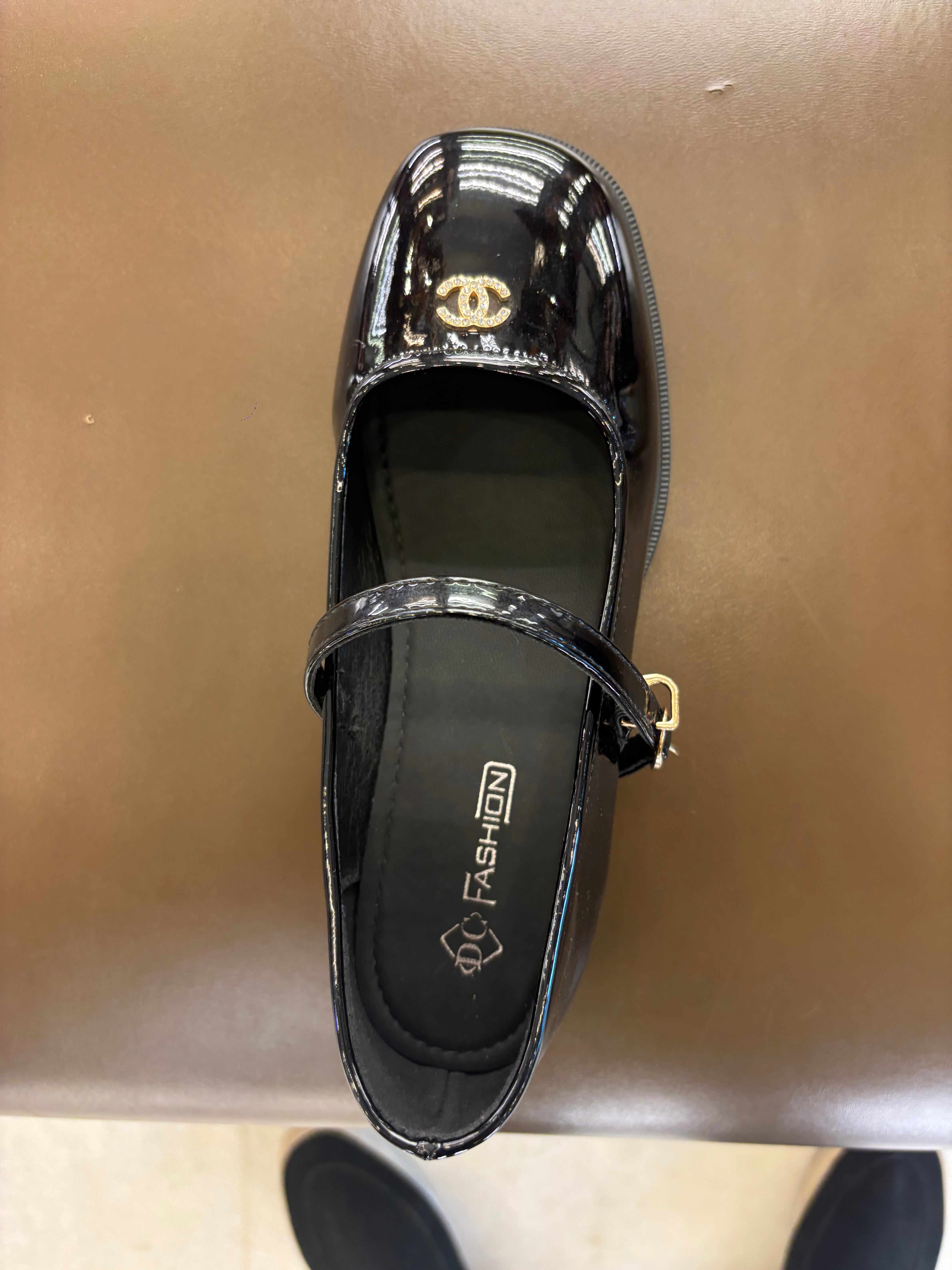 Shuzu Premium Patent Mary Jane Block Heels