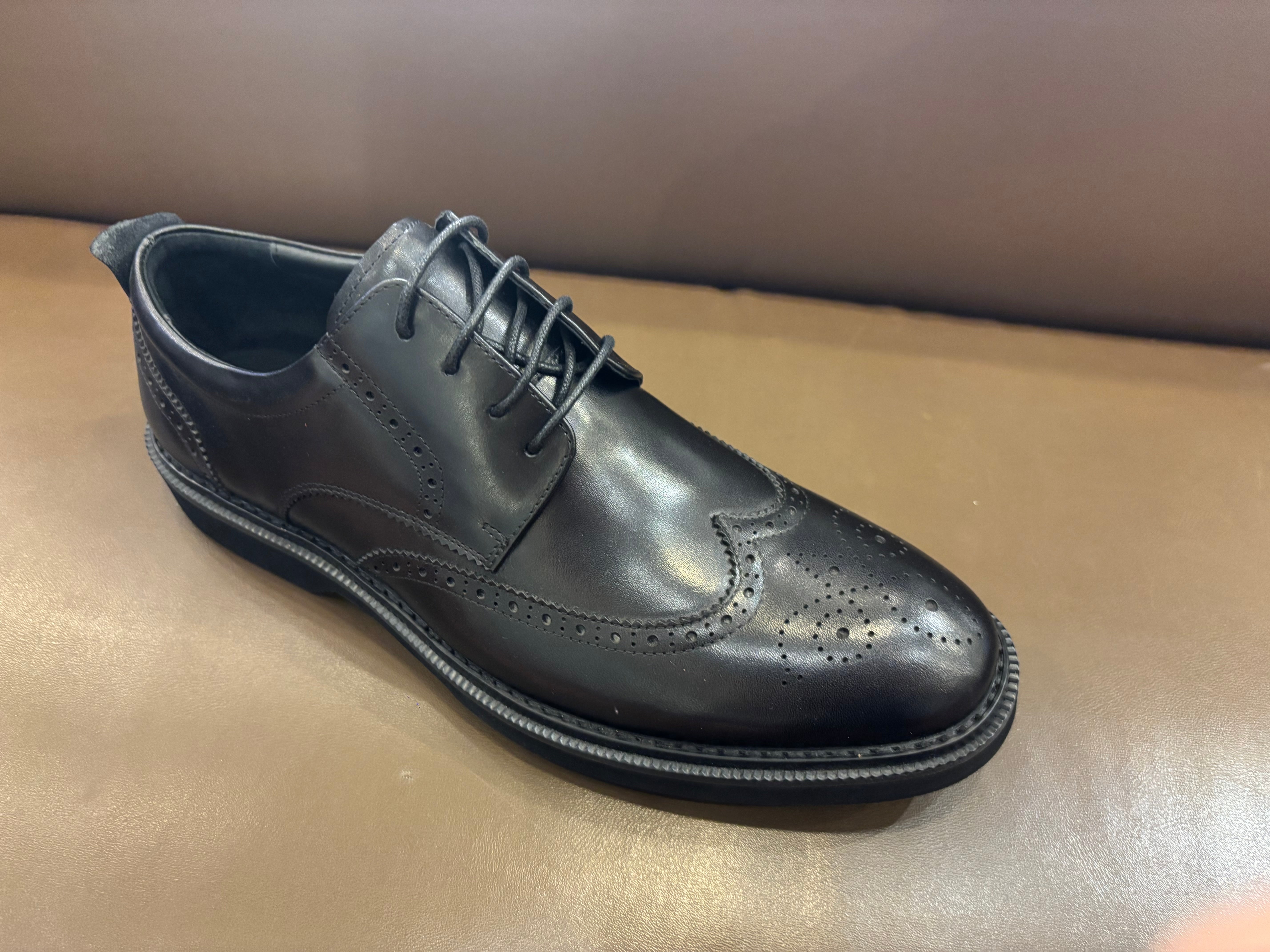 Massimo Premium Leather Lite Formal Lace Up Brogues