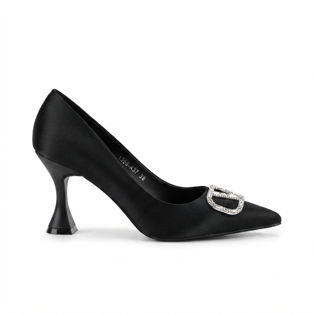 Hellen Premium Pointed Kitten Heel Stilettos
