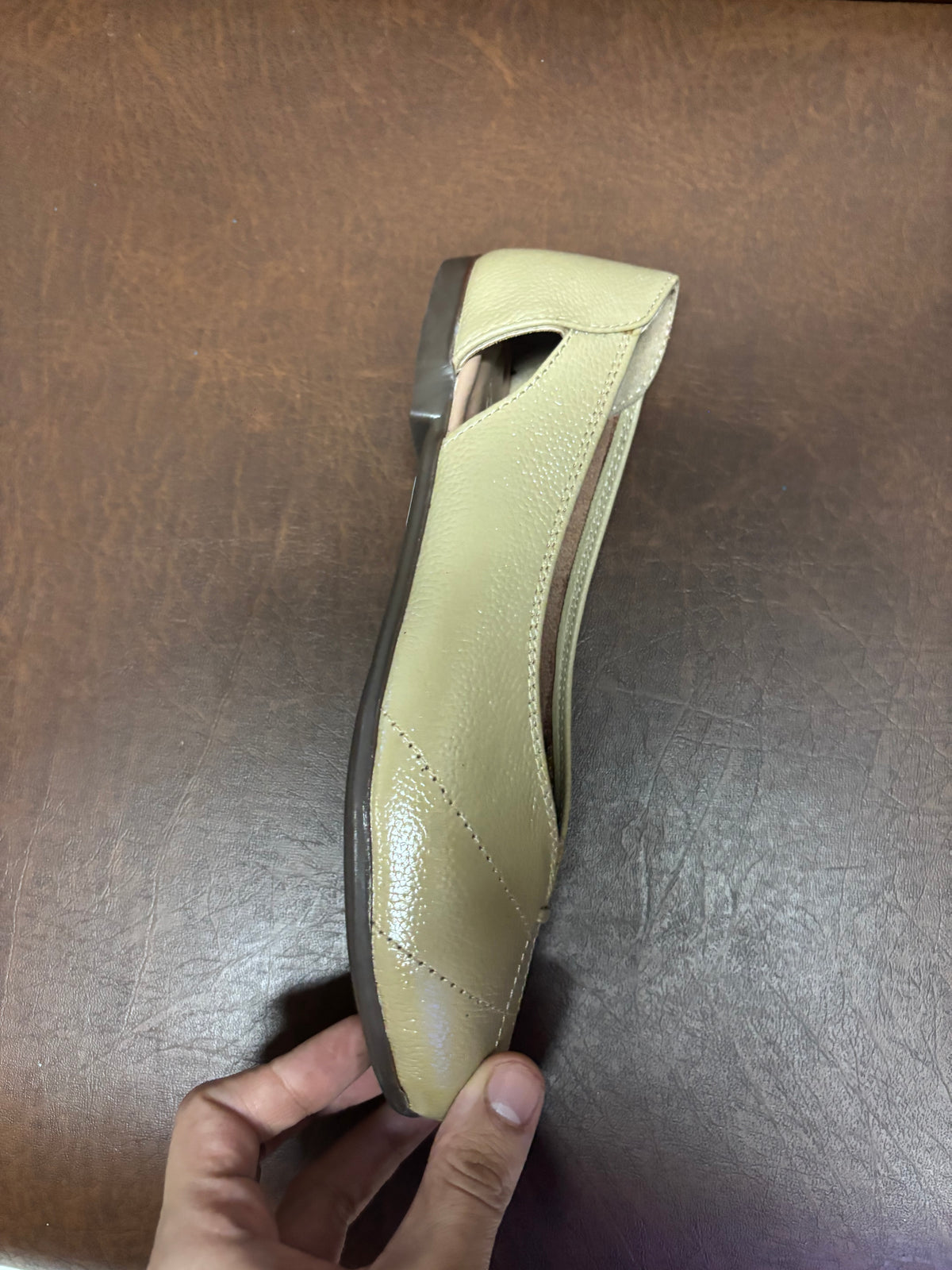 Lana Leather Classic Stitch Ballerinas