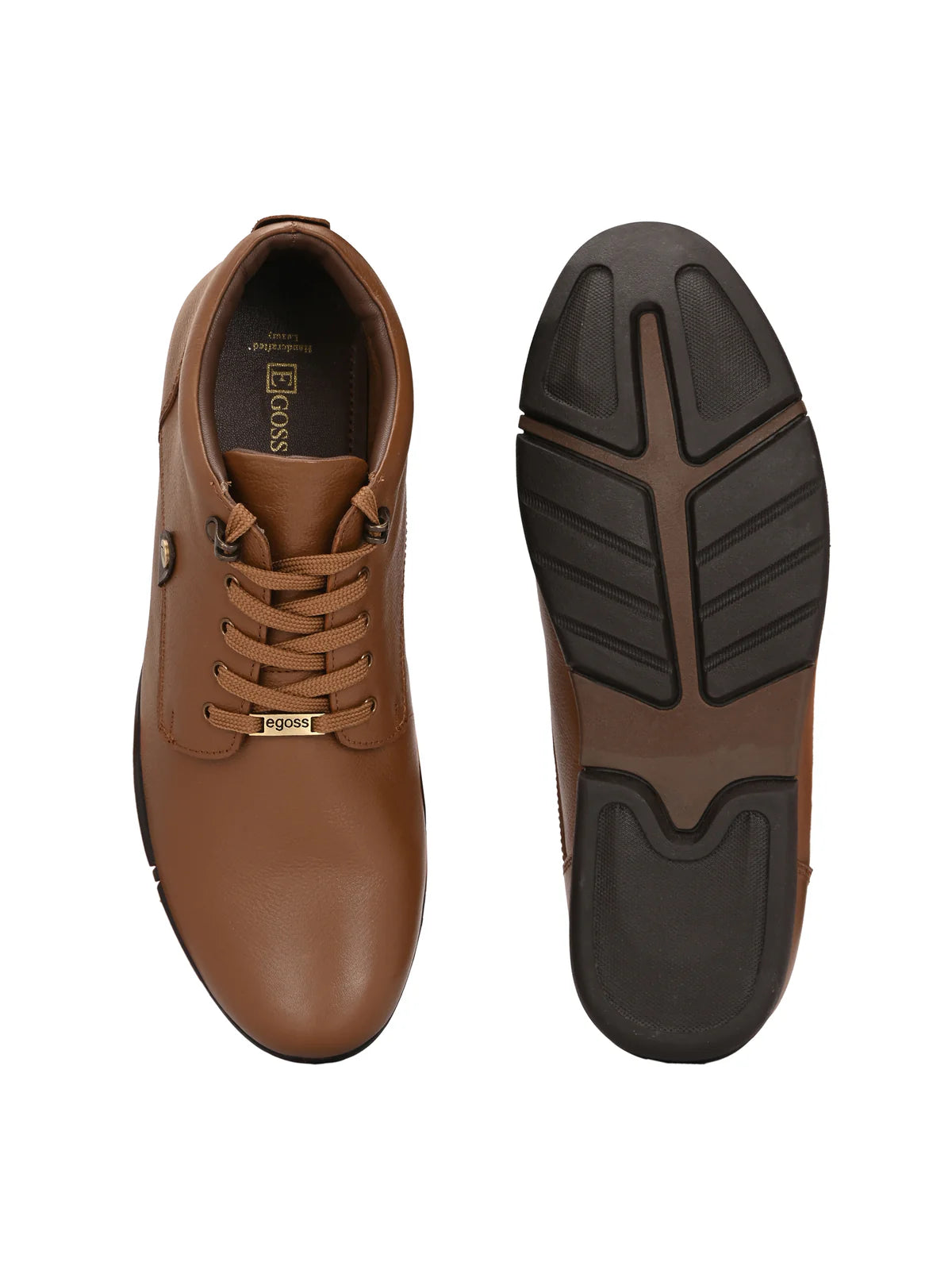 Leonard Leather Rugged Ankle Lace Boots