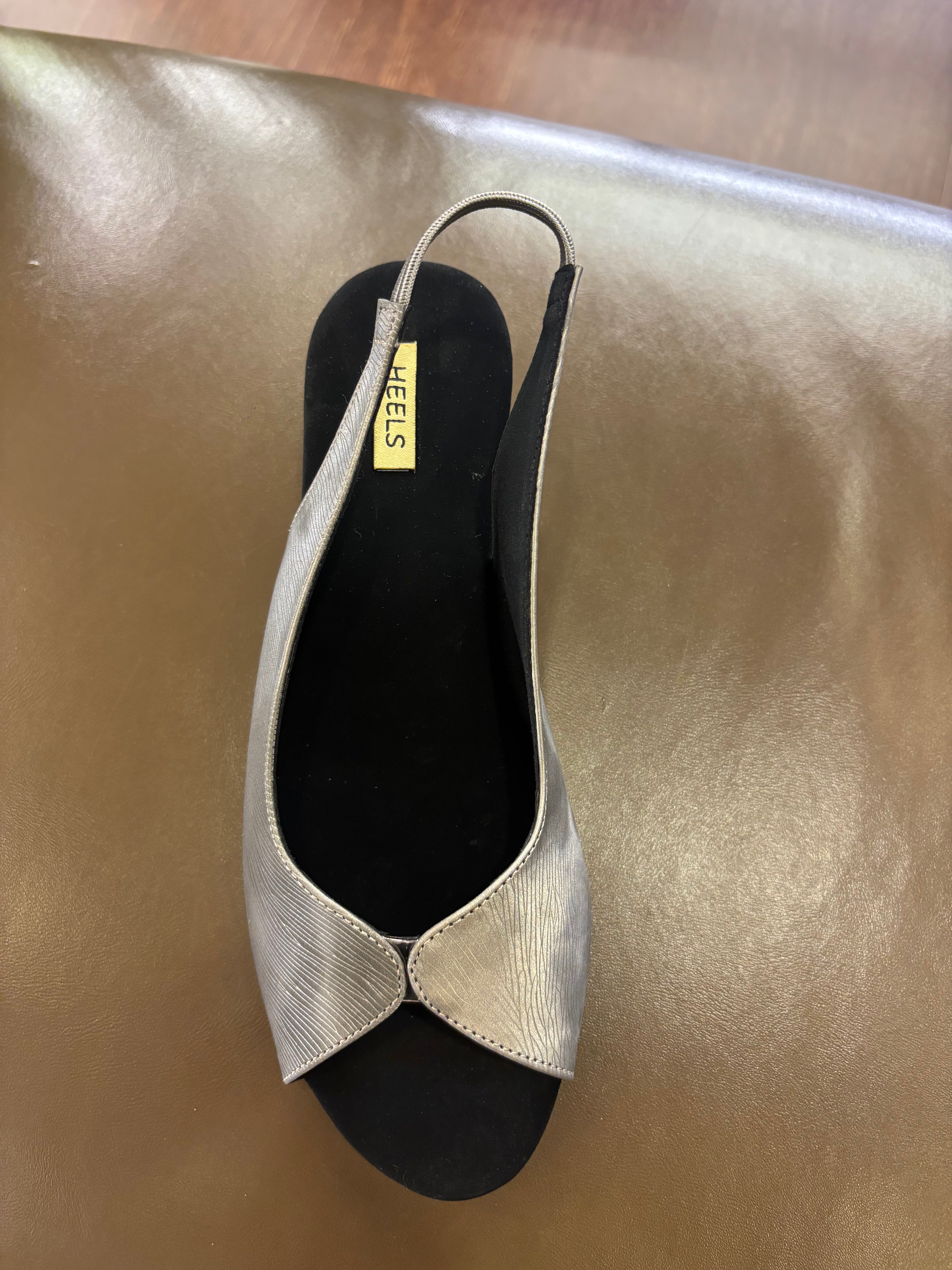 Riley Comfort Back Elastic Wedge Heels