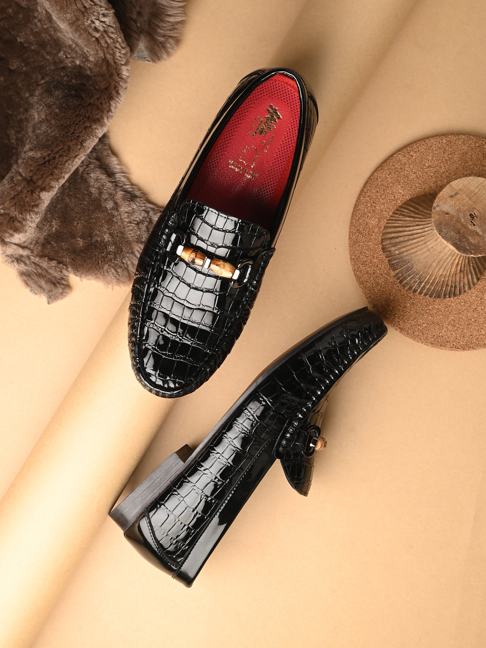 Corvin Leather Party Loafers