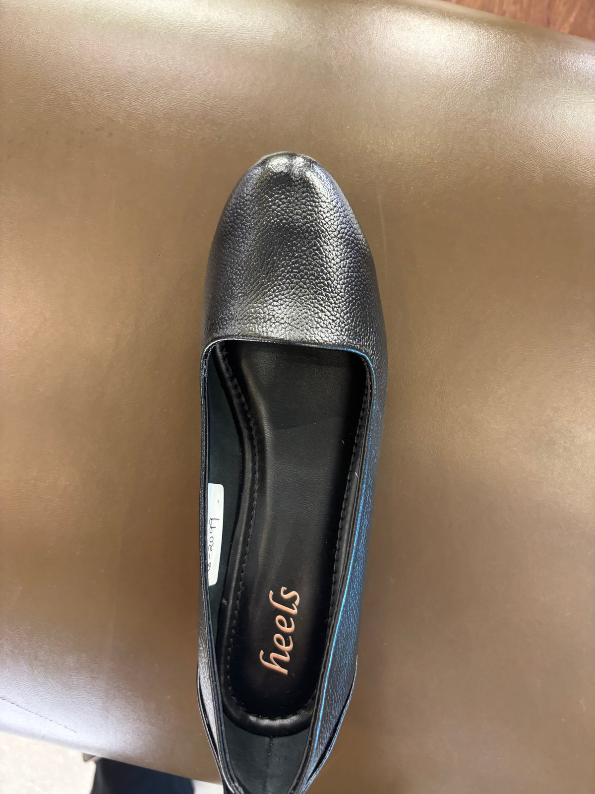Jessie Leather Everyday Wedge Ballerinas