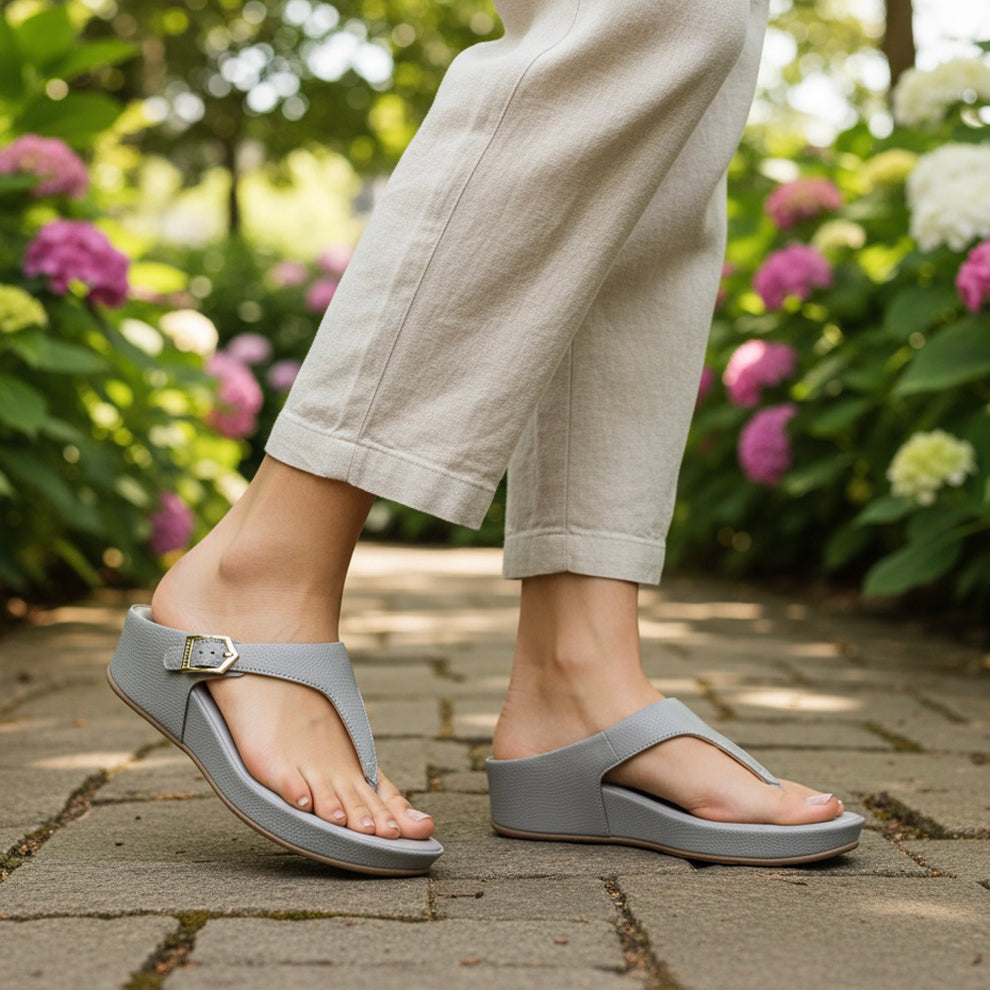Alexia Comfort Wedge Cushioned Slippers