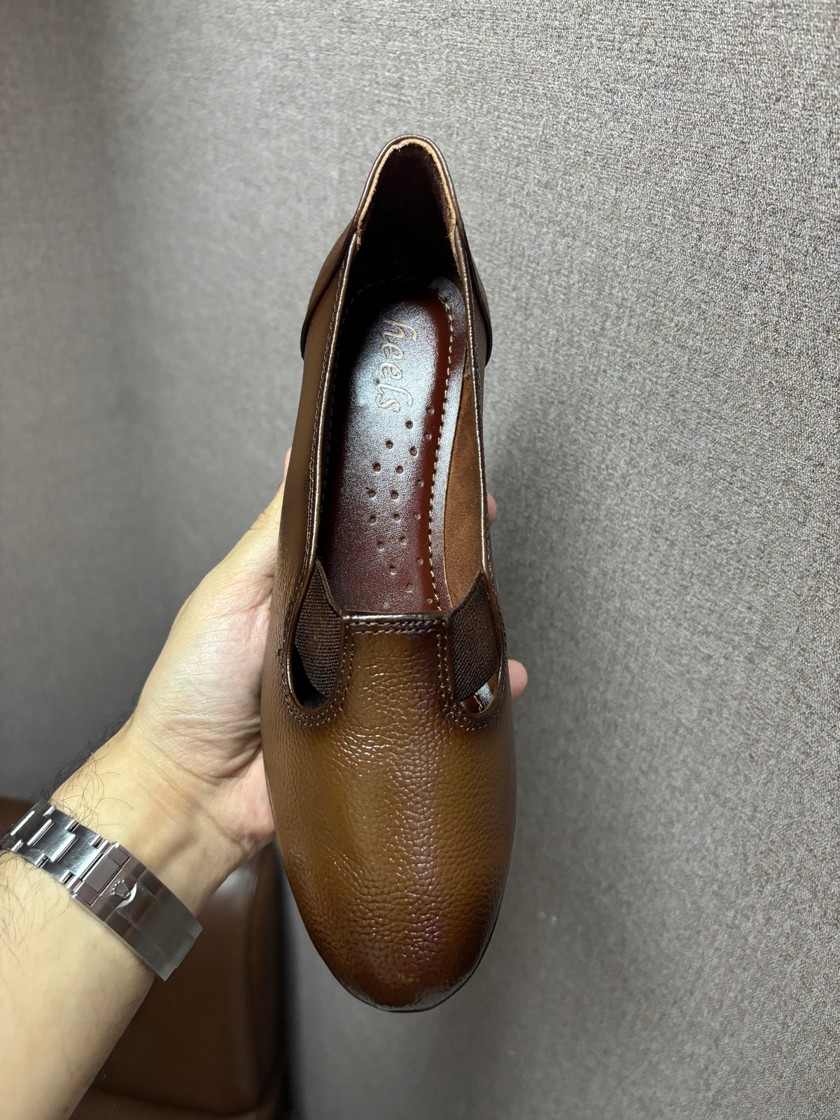 Kylie 2.0 Leather Elastic Wedge Ballerinas