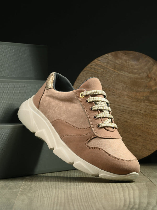 Cotton Lace up Sneakers