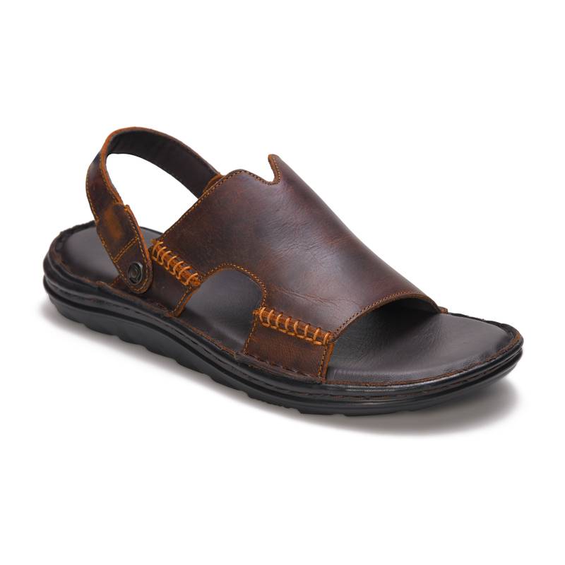 Caicedo Leather Strap Sandals