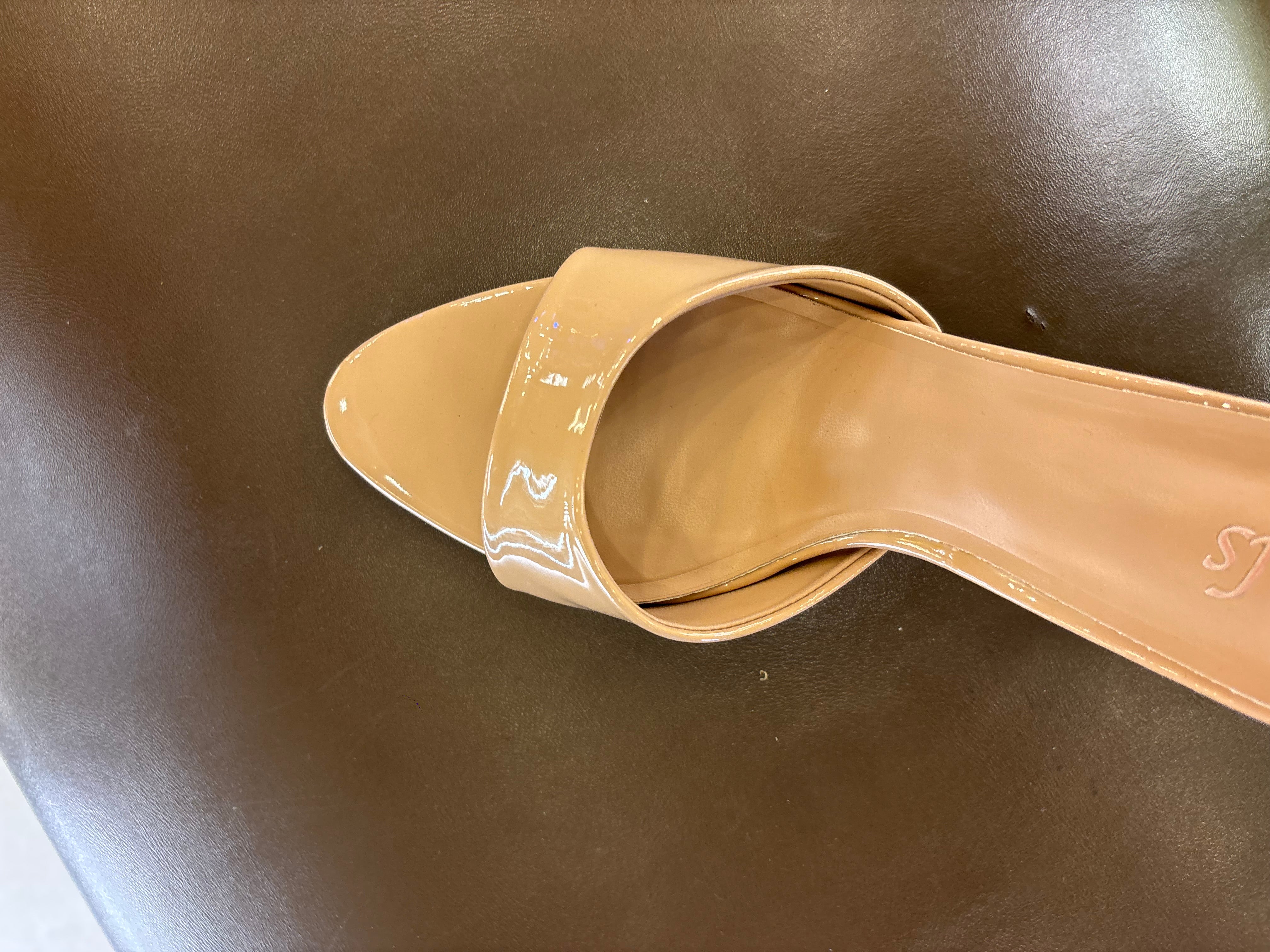 Ellie Premium Patent Pencil Heels