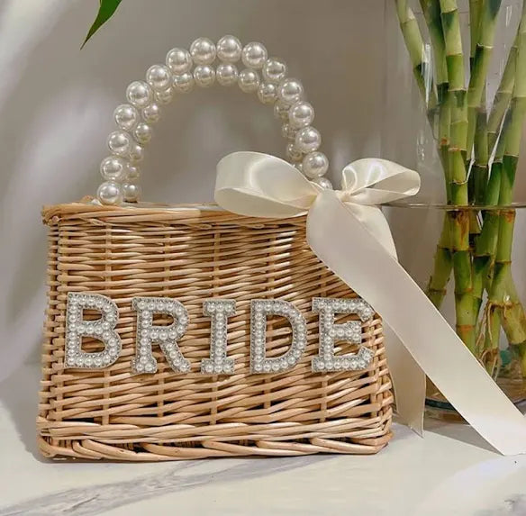 BRIDE Straw Bag