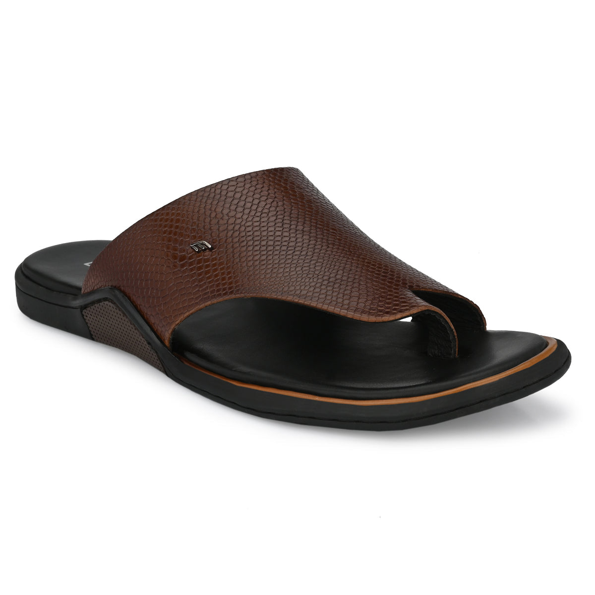 Arlo Cushion Leather Thumb Slippers