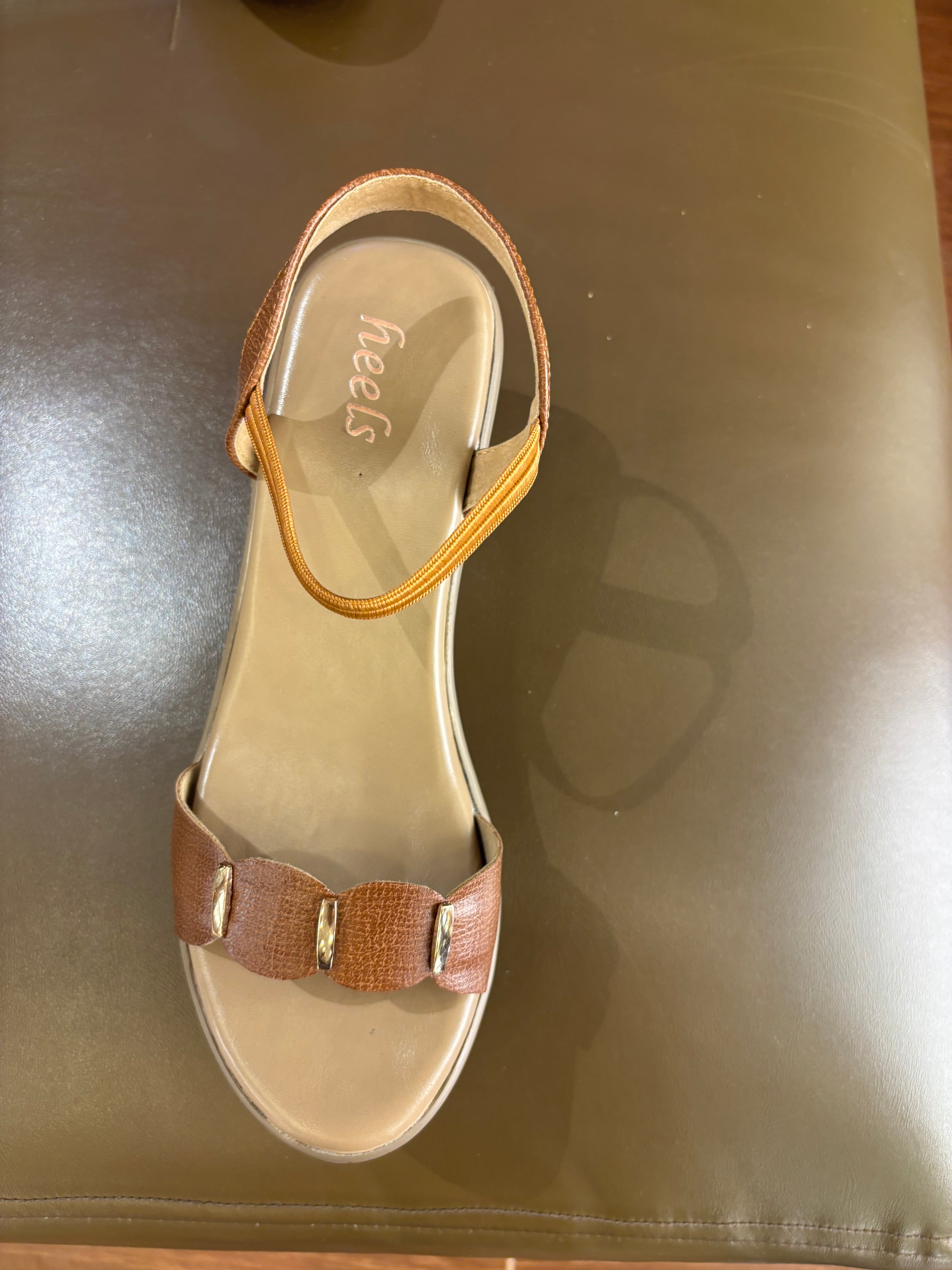 Addison Elastic Wedge Heel Comfort Sandals