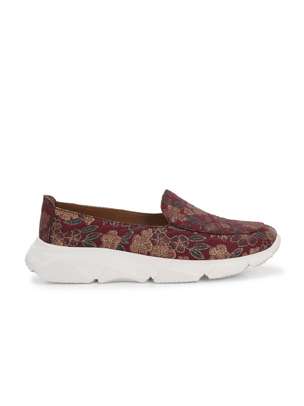Cotton Cherry Ethnic Sneakers