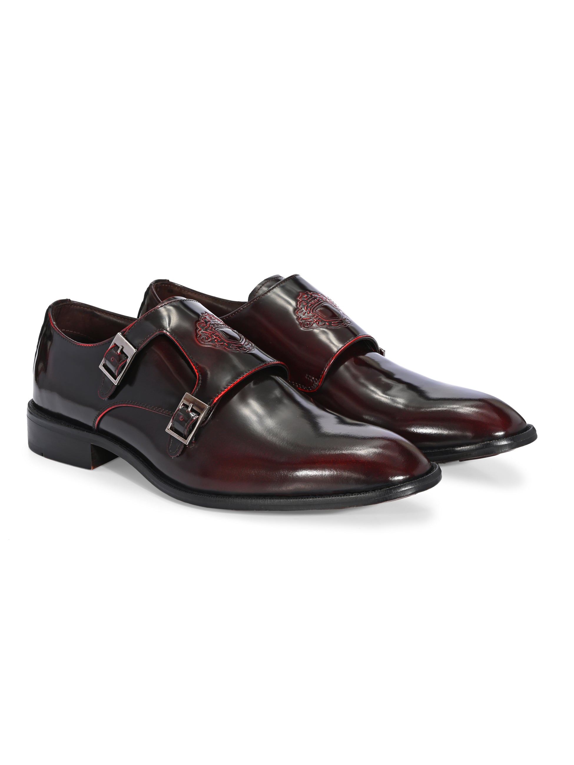 Astor Leather Monk Straps