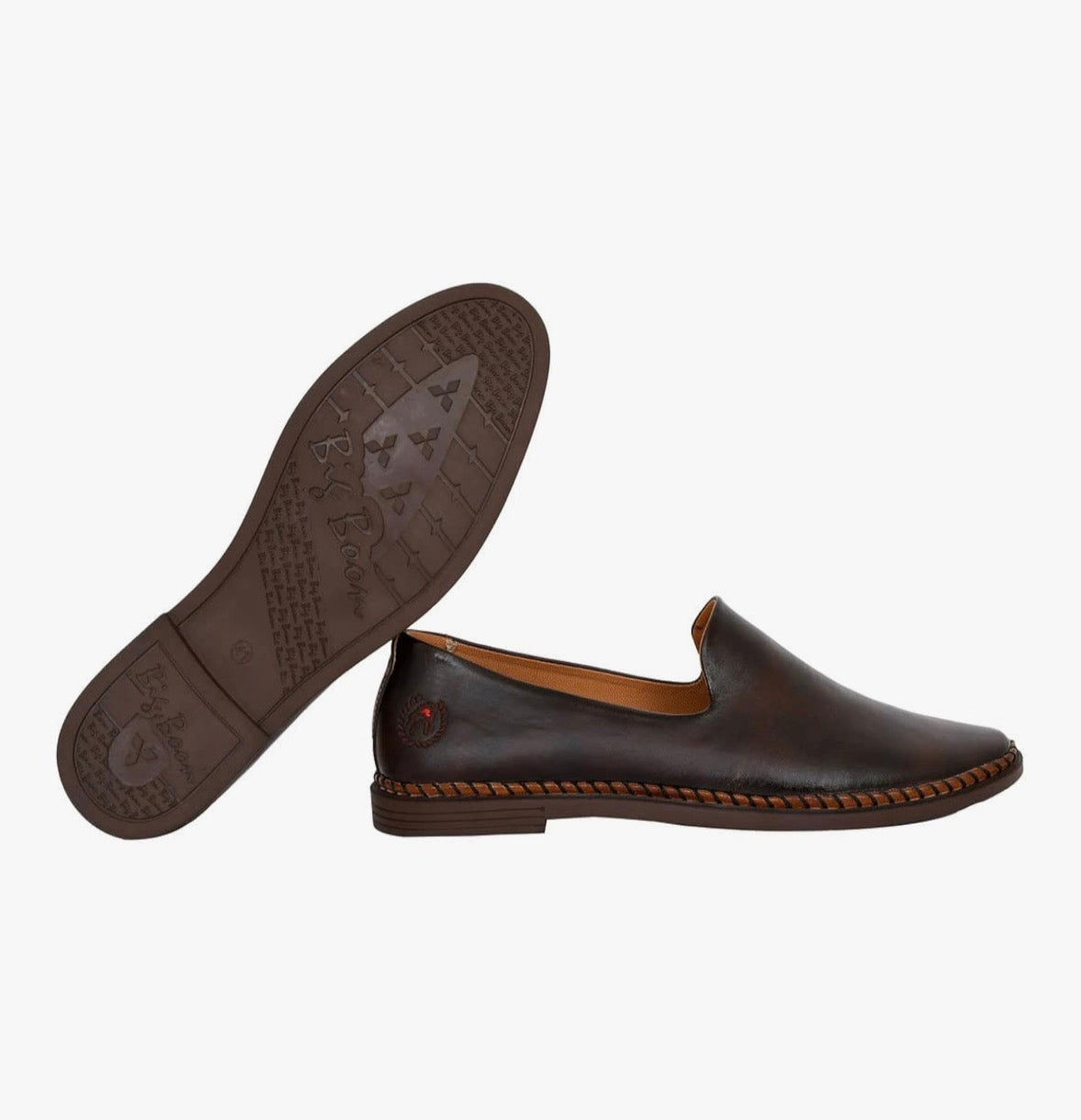 Barela Cushioned Ethnic Vegan Loafers