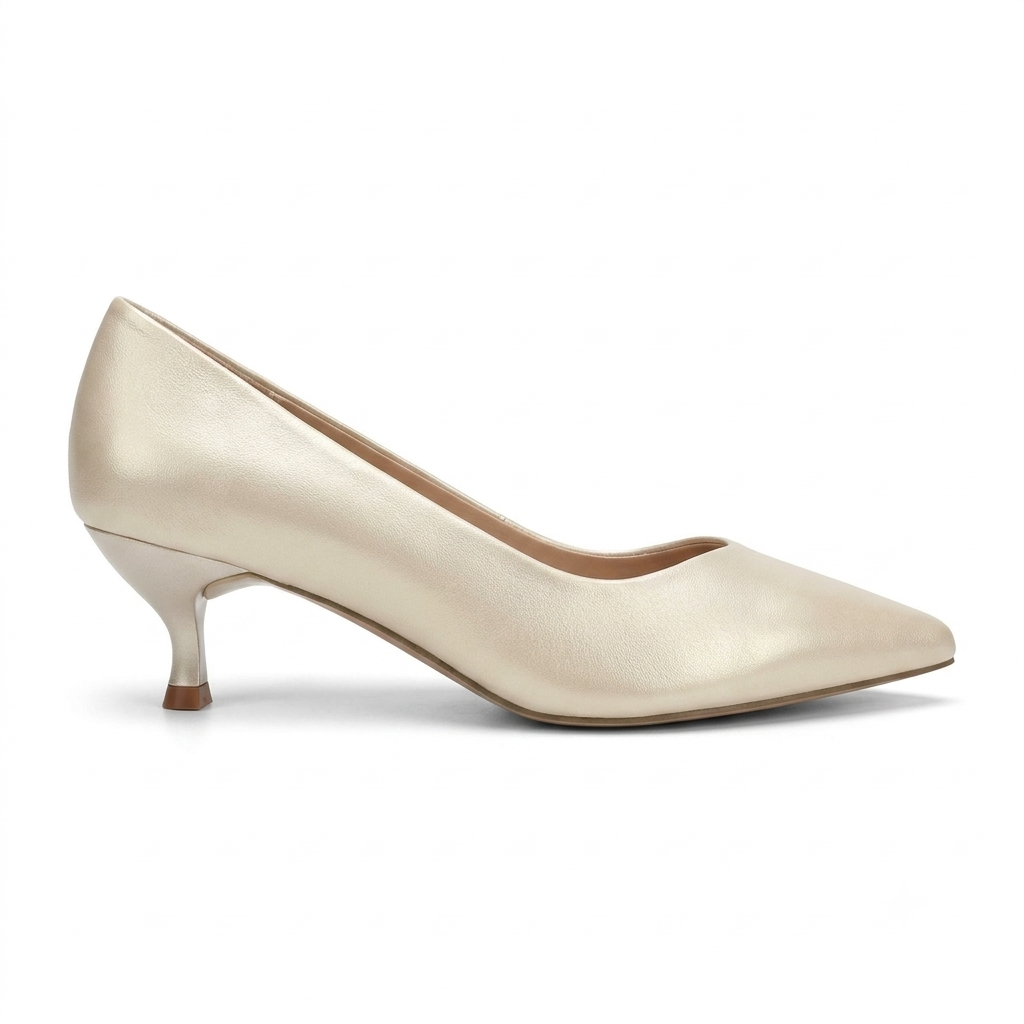 Alba 2.0 Pointed Kitten Heel Stilettos