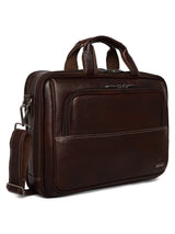Damian Leather Laptop Bag - The Heels India