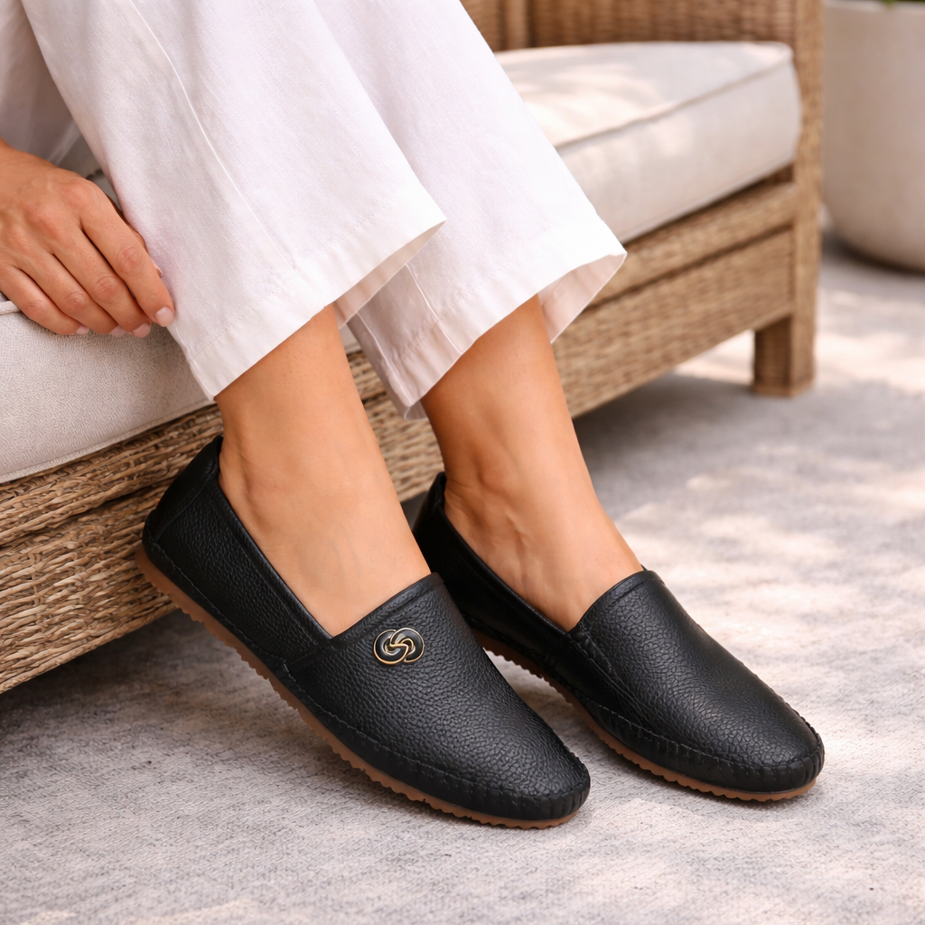 Kaia Summer Cushioned Espadrille Loafers - The Heels India