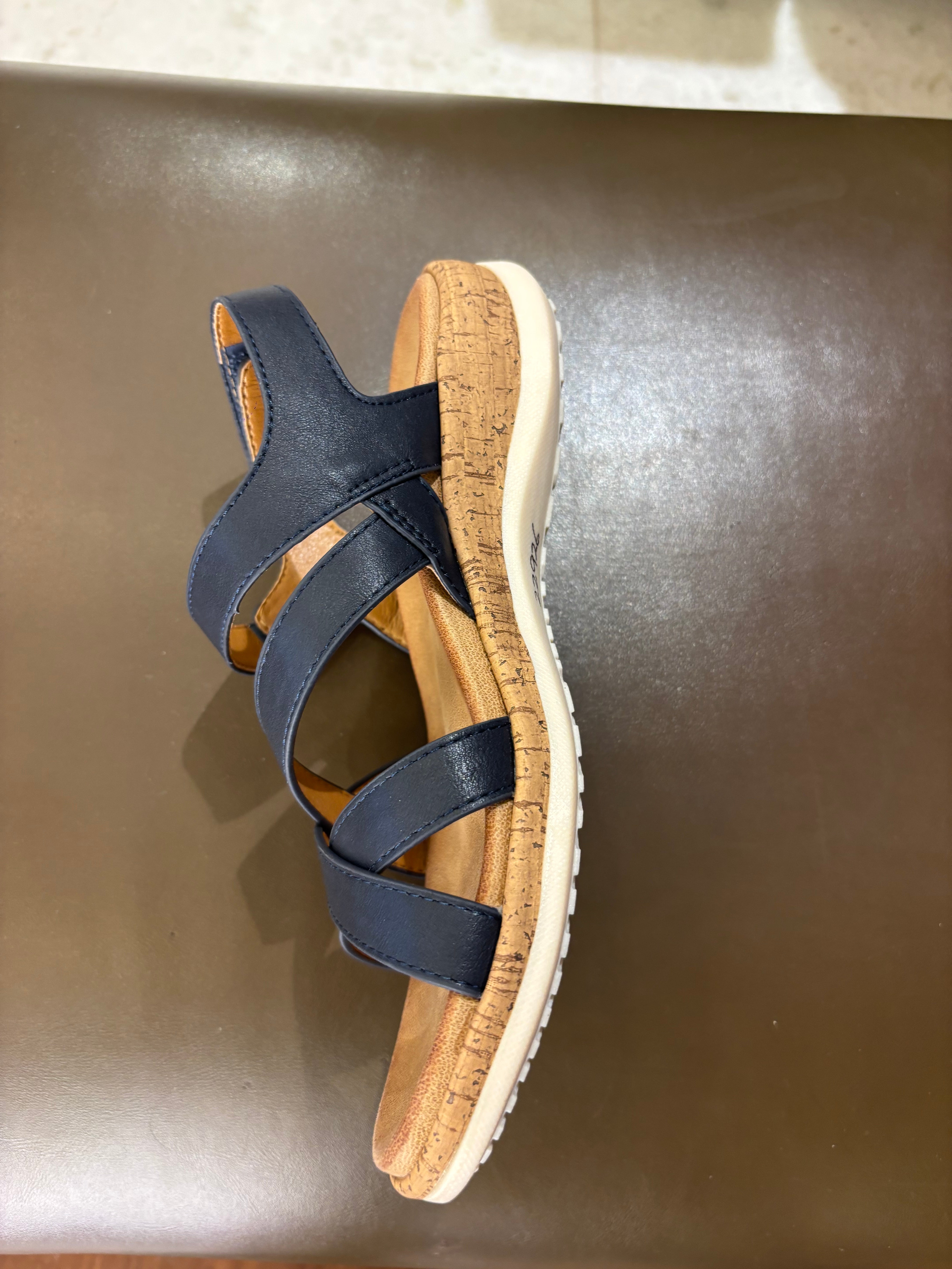 Frida Summer Criss Cross Comfort Velcro Sandals - The Heels India