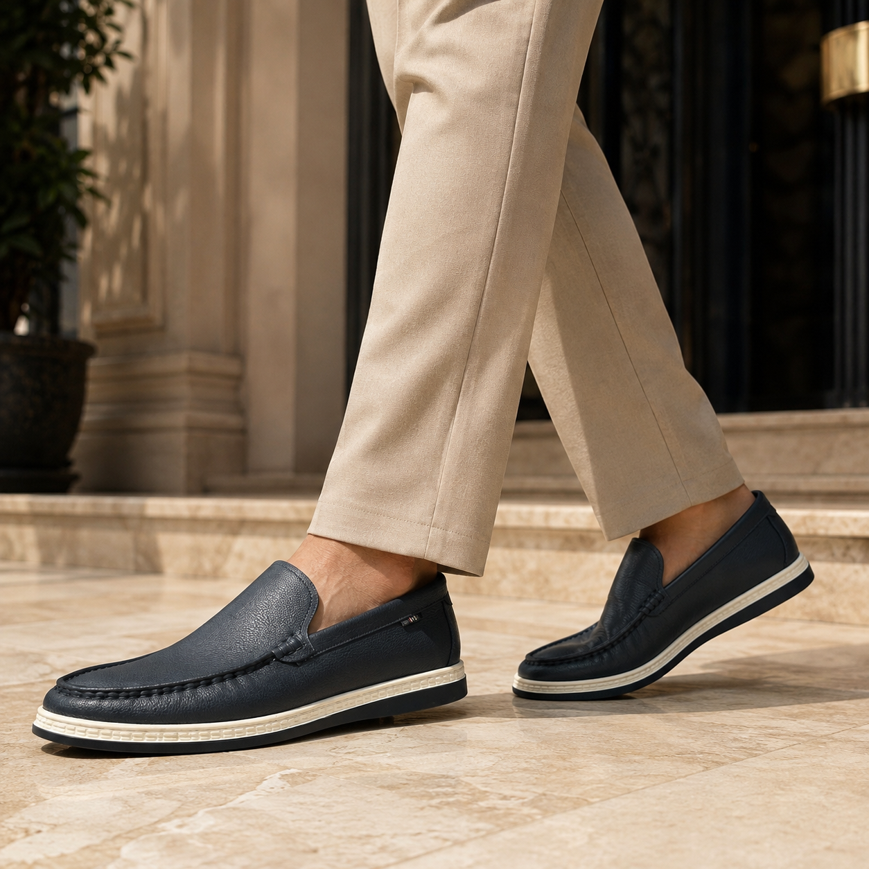Lorente Premium Leather Casual Comfort Loafers