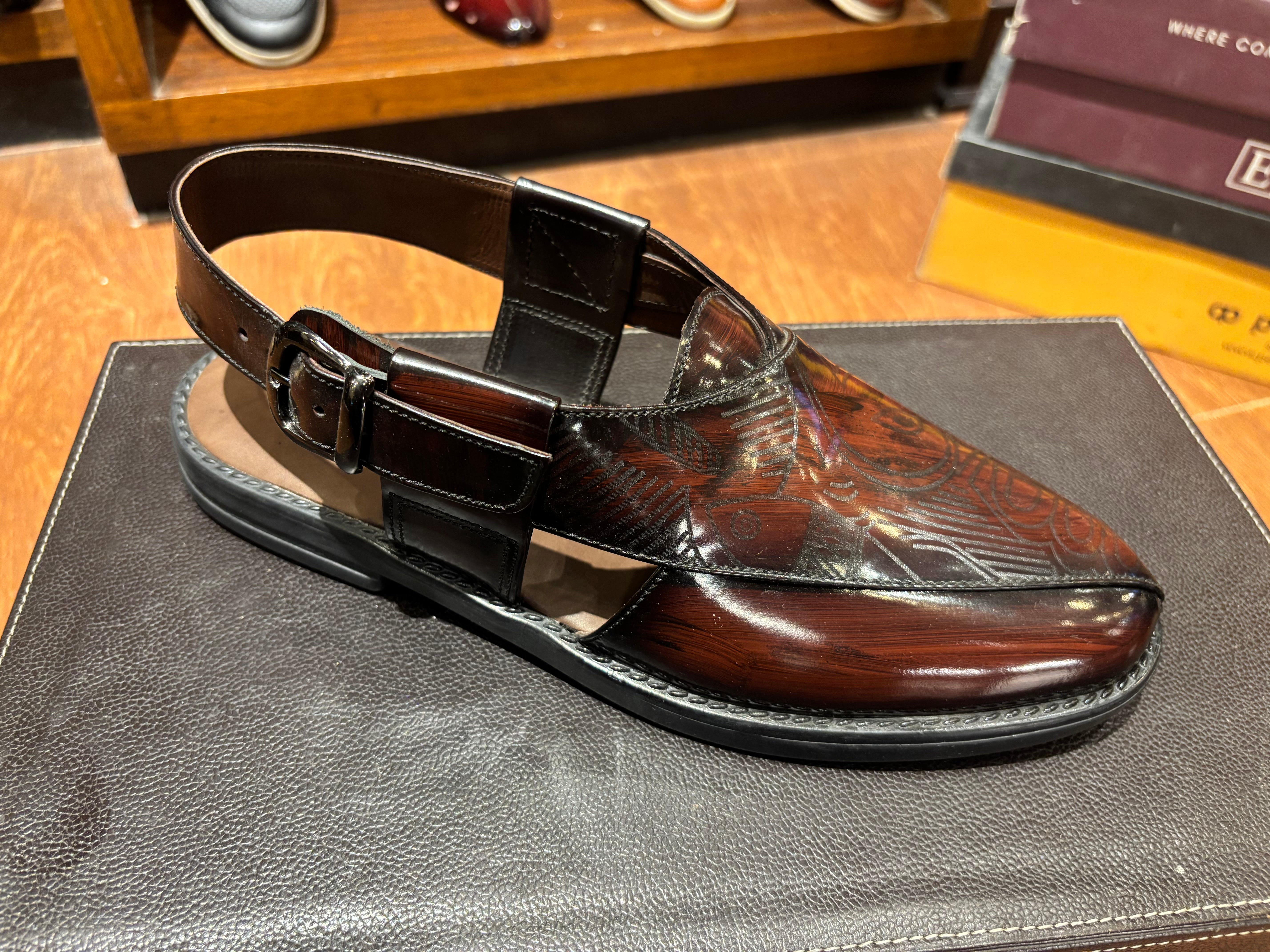 Neto Handmade Leather Peshawari Sandals