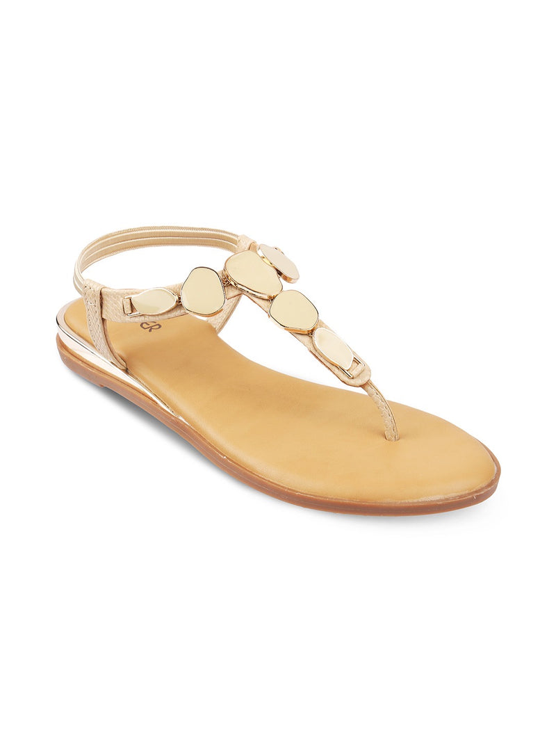 Gitano Flat Back Elastic Sandals