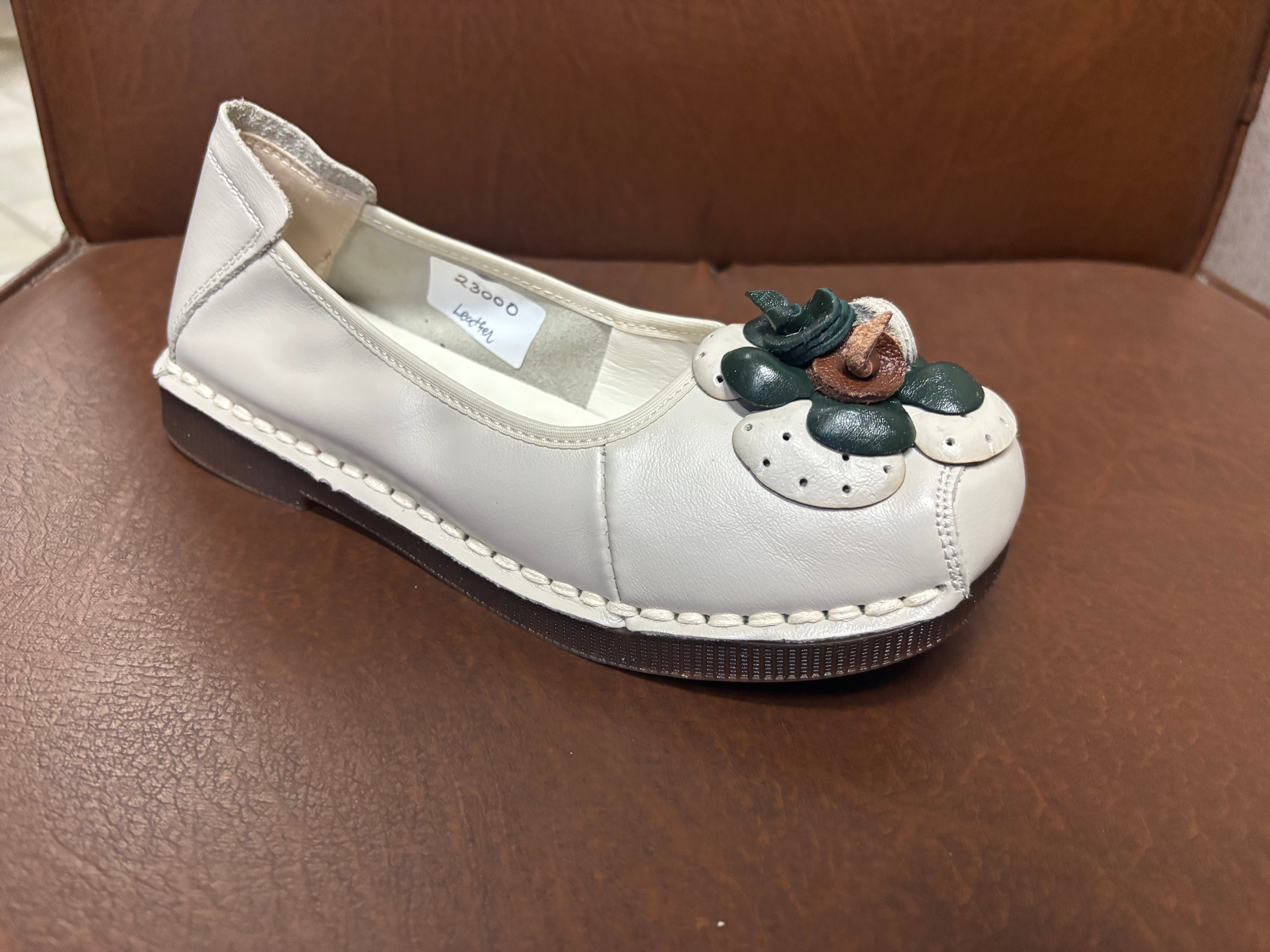 Flora 3.0 Premium Leather Cushioned Ballerinas