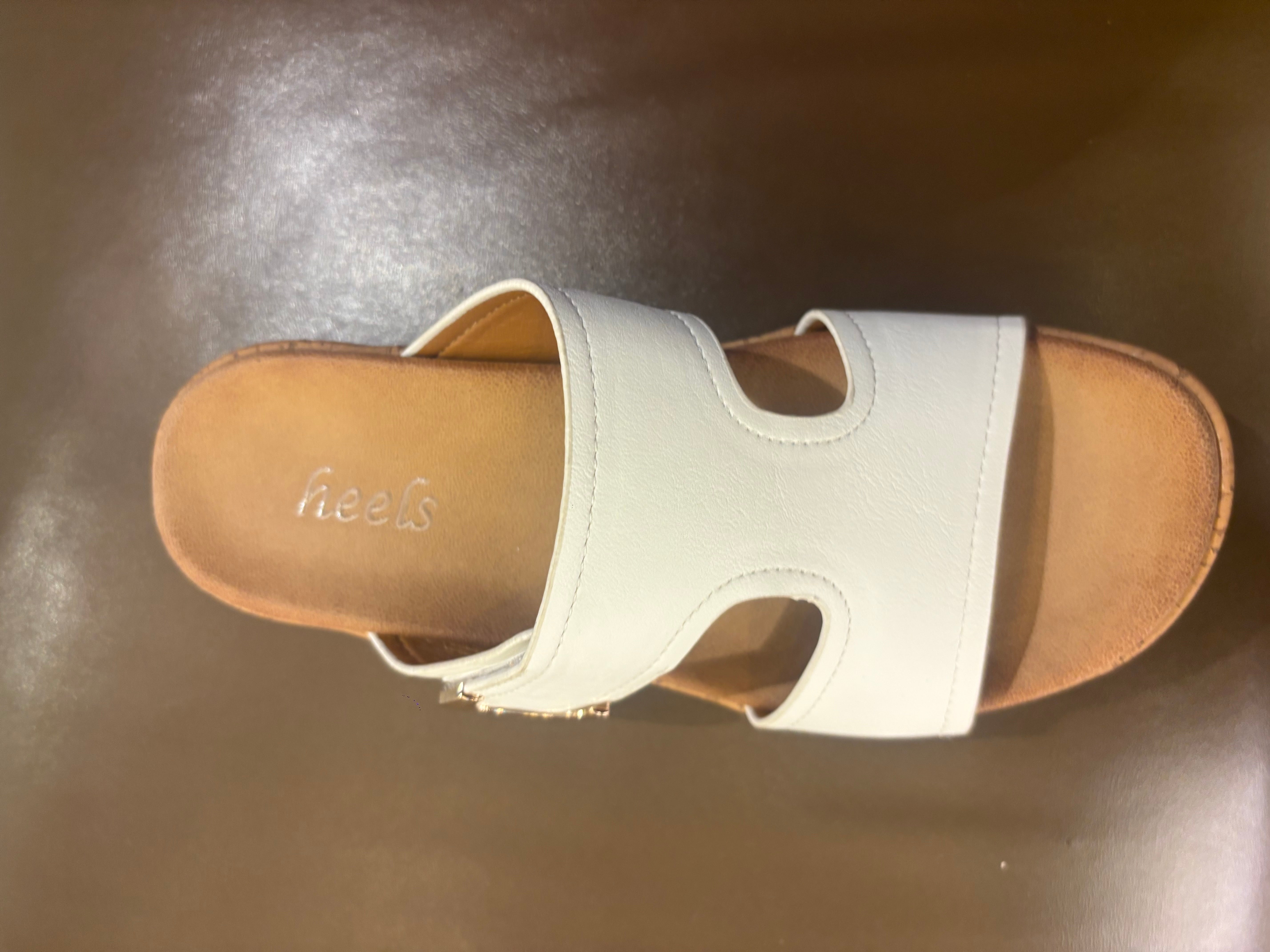 Belinda Comfort Slippers – Cushioned Velcro Strap - The Heels India