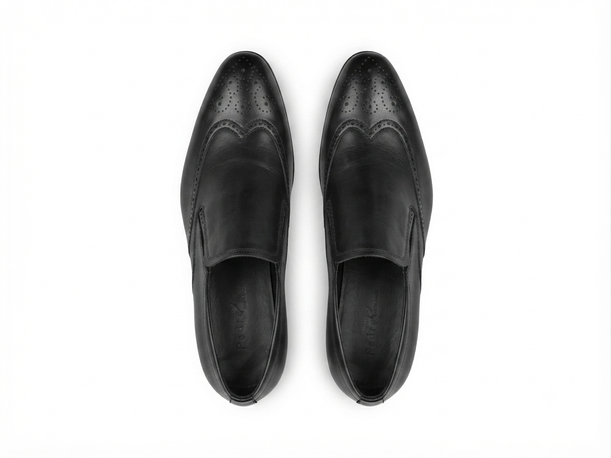 Malcolm Classic Premium Leather Semi Brogue