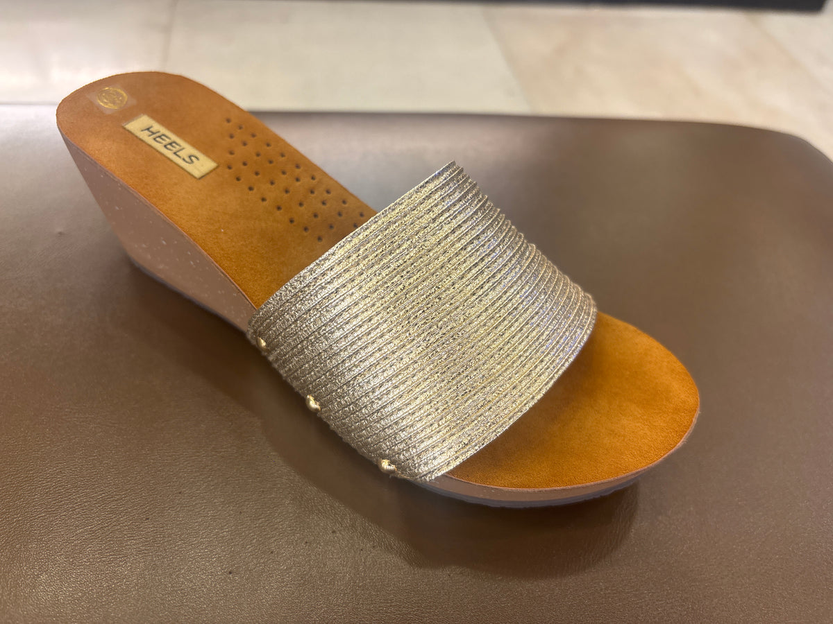 Pauline Wedge Heel Slip Ons - The Heels India