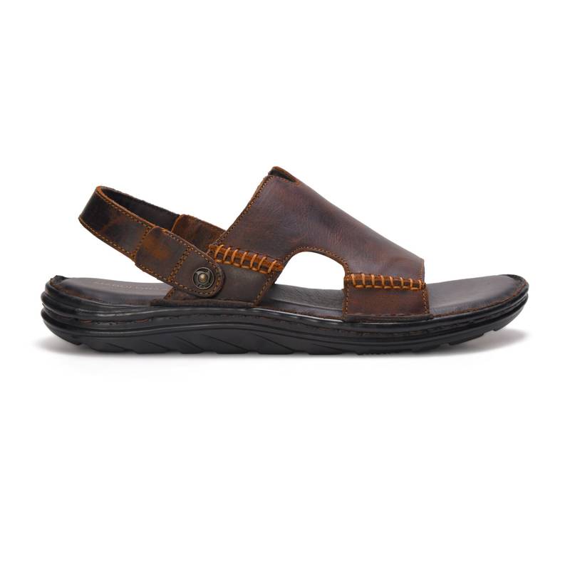 Caicedo Leather Strap Sandals