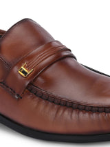 Richard Tan Leather Formal Cushion Loafers